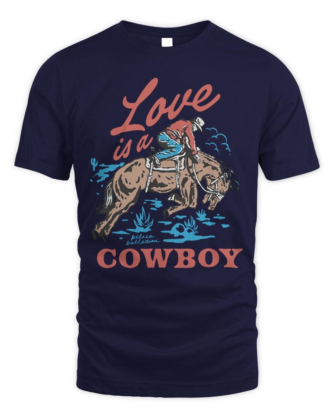 Kelsea Ballerini Merch Love Is A Cowboy T-shirt