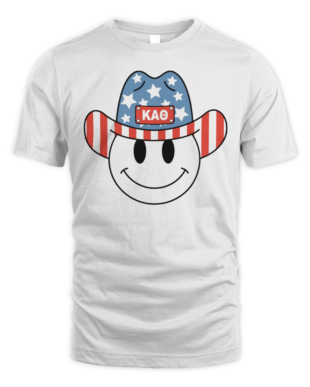 Kappa Alpha Theta Merch American Cowboy Hat Shirt