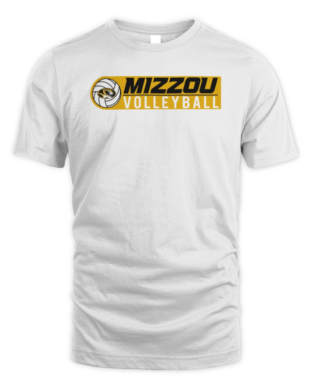 Mizzou Tigers Volleyball Tiger Head White Merch Hoodie