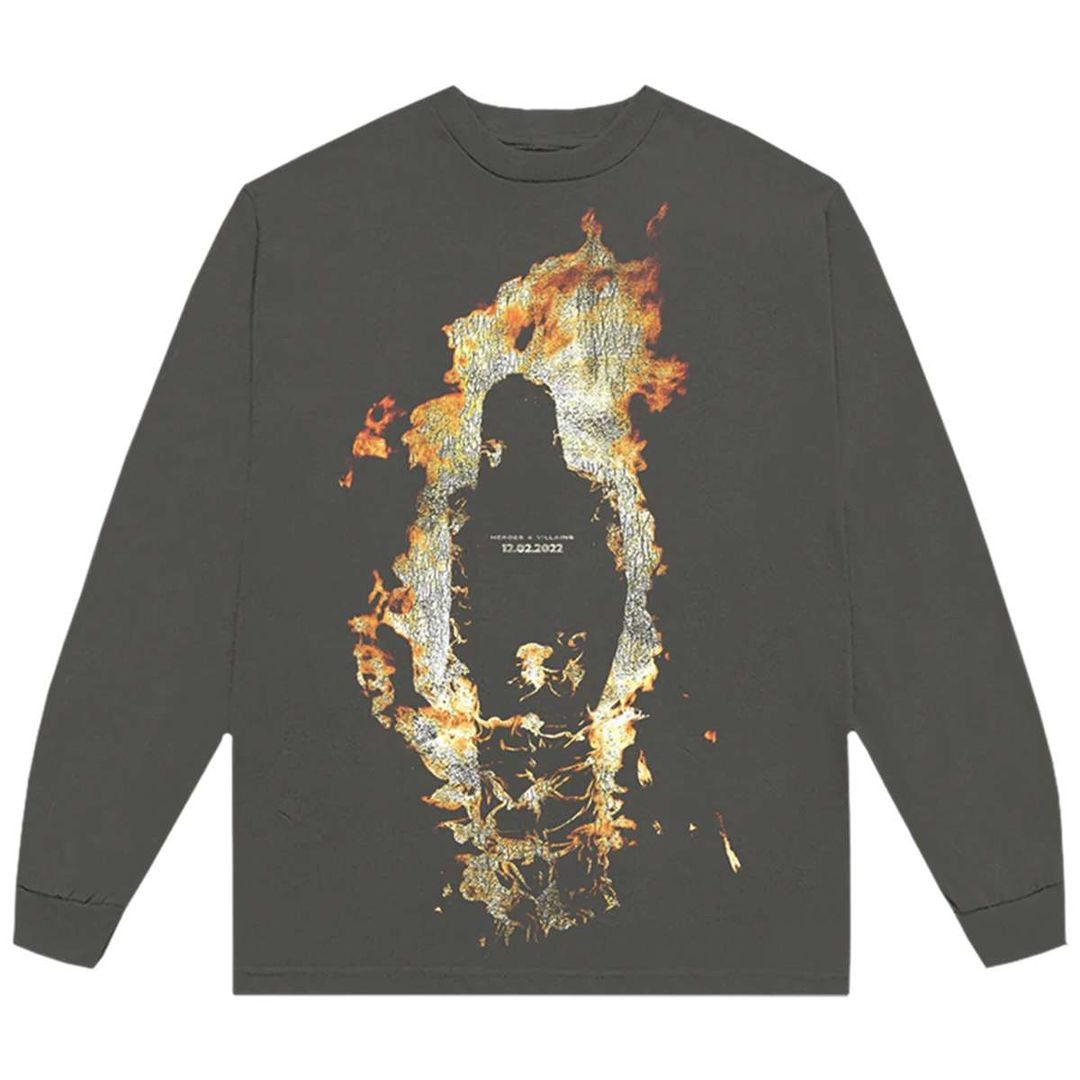 Metro Boomin Merch Flame Longsleeve