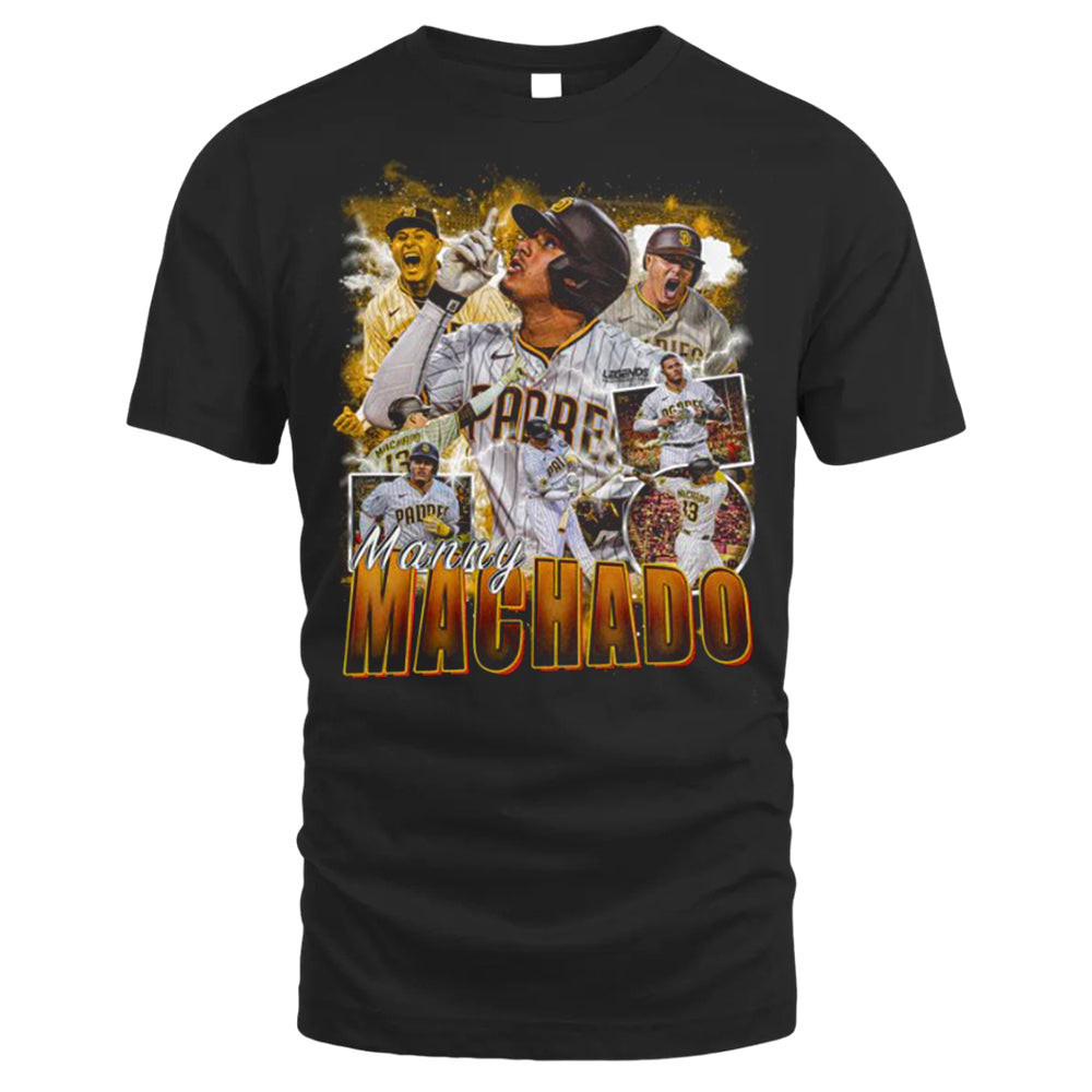 Manny Machado Padres Tee, Vintage T-shirt Style