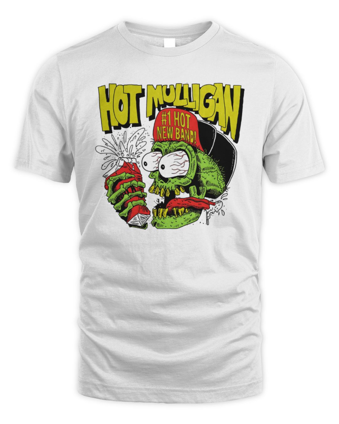 Hot Mulligan Punk Alien Sweatshirt Hoodie White