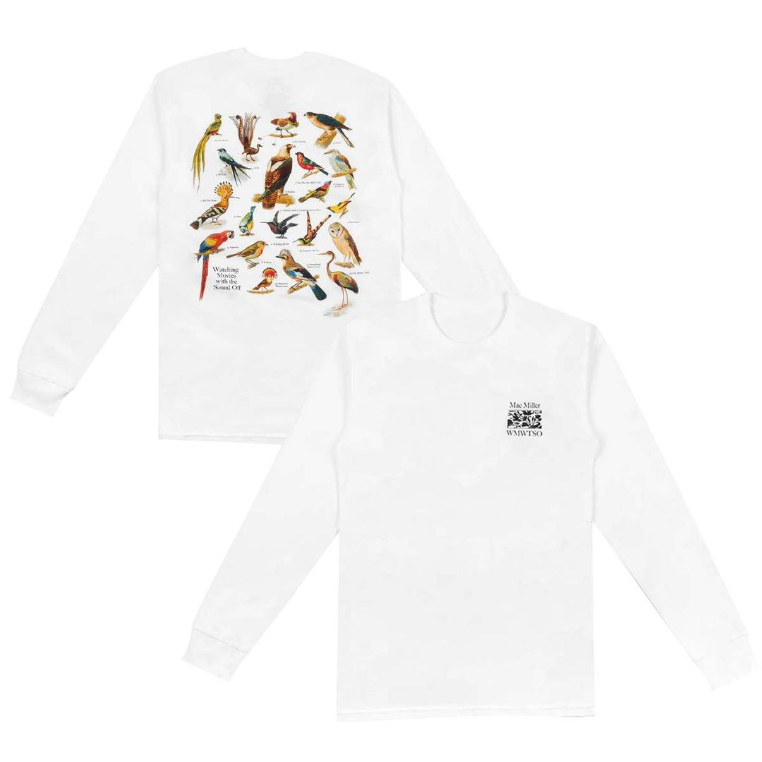 Mac Miller Merch Bird Watch Long Sleeve