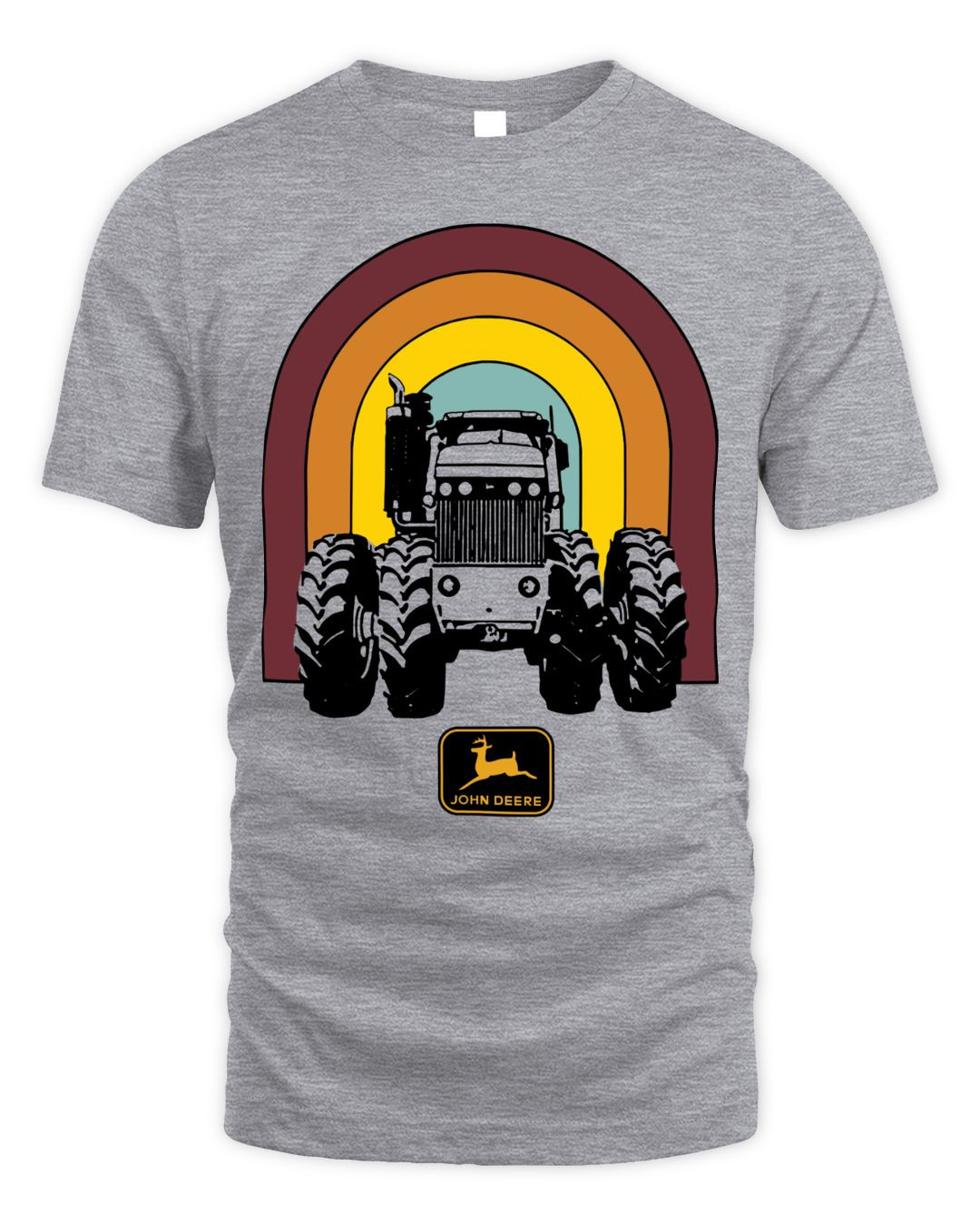 John Deere Merchandise Rainbow Tractor Shirt