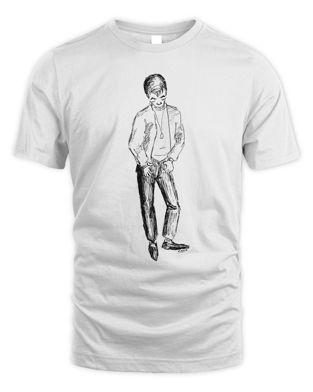 Janis Joplin Drafted Shirt