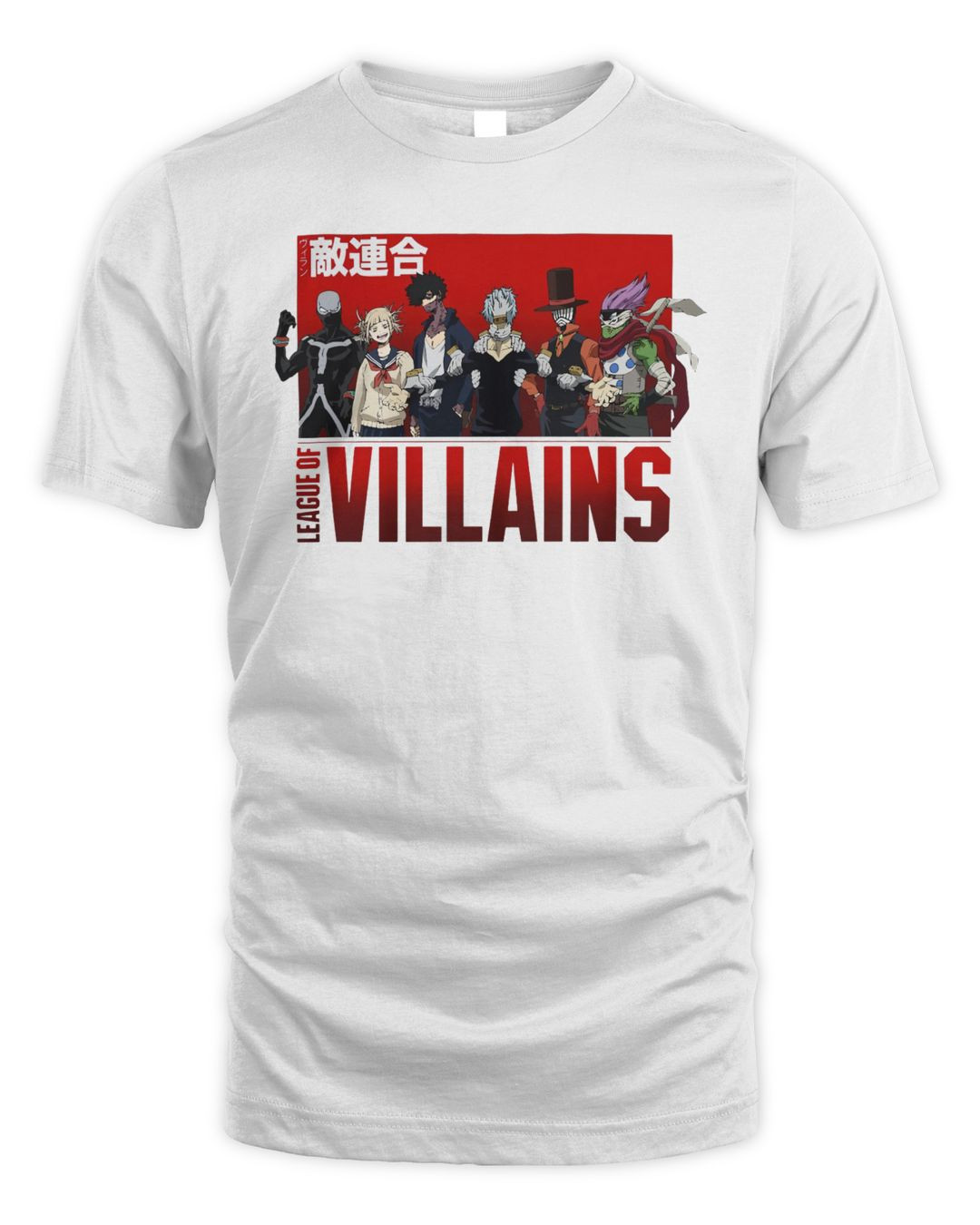 My Hero Academia Merch Villains Shirt