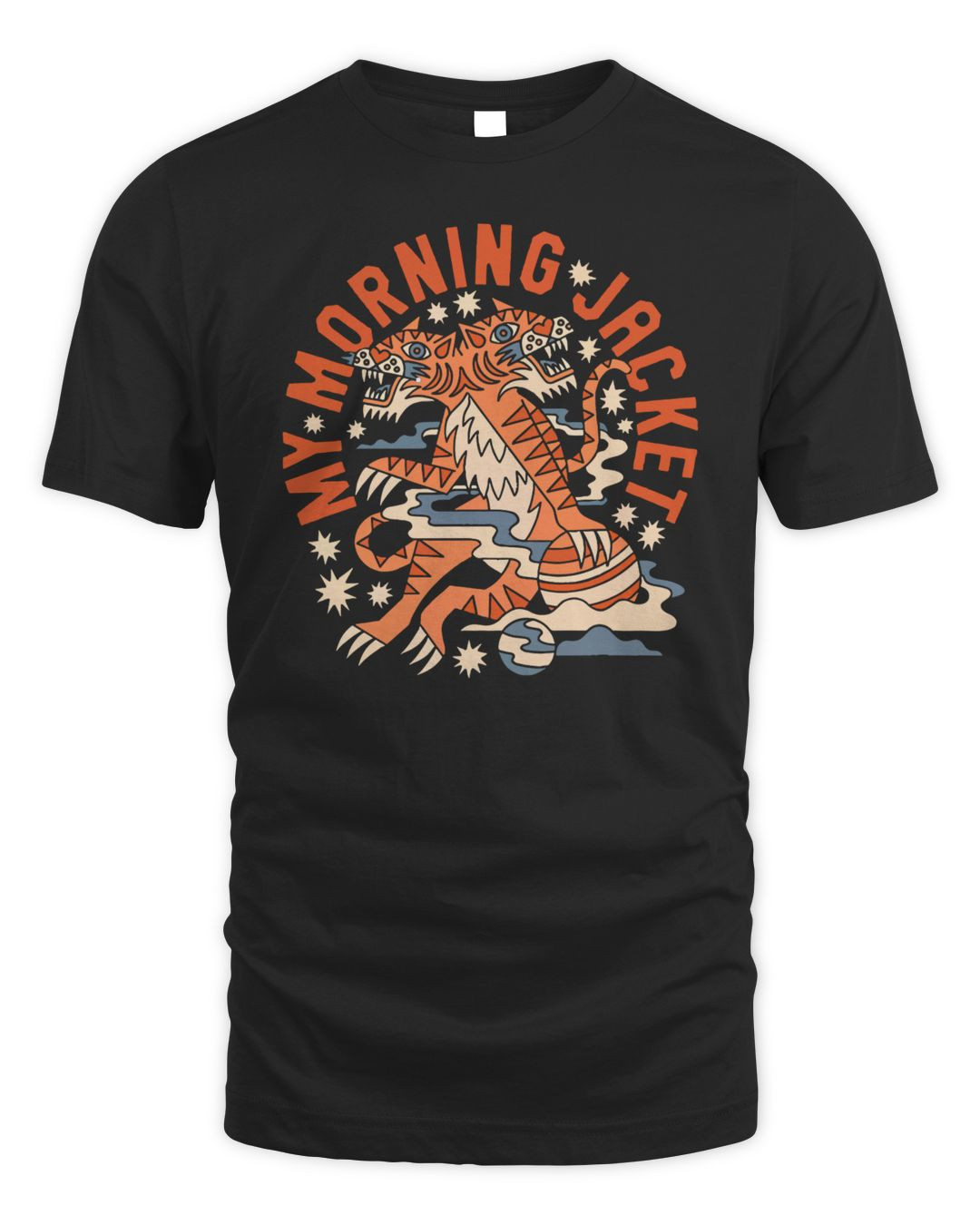 My Morning Jacket Merch Two Headed Tiger Shirt