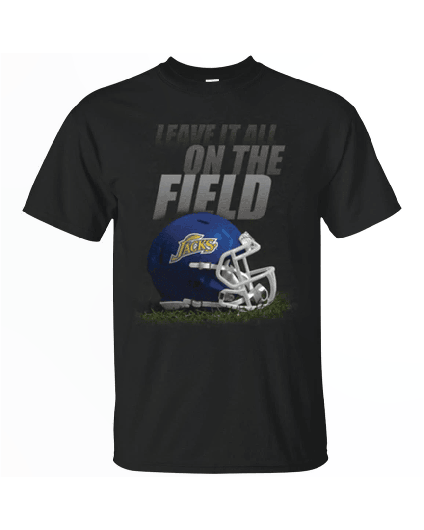 Leave It All On The Field South Dakota State Jackrabbits Gridiron T Shirt