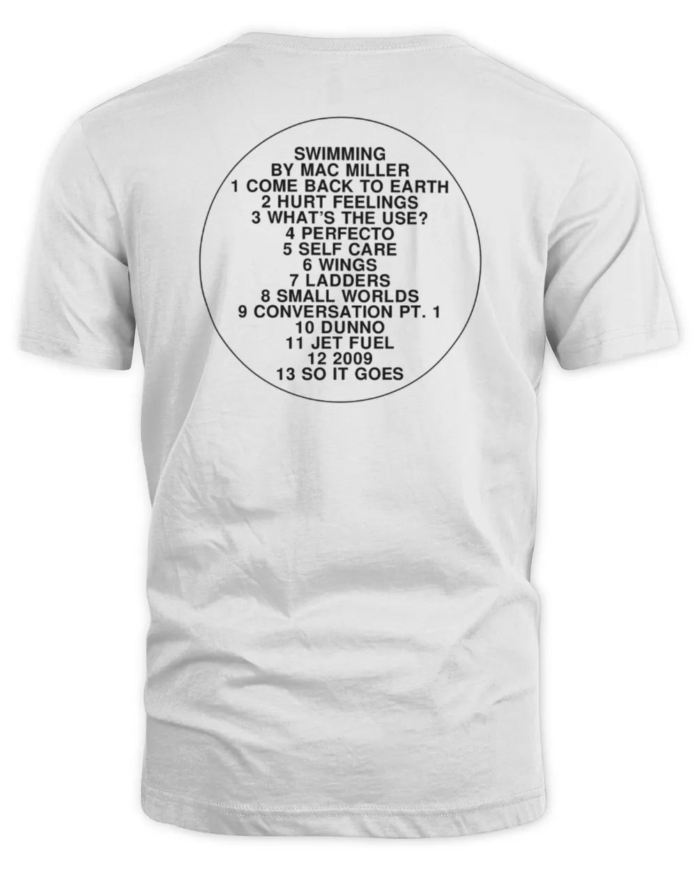 Mac Miller Store Swimming Cover Hoodie White