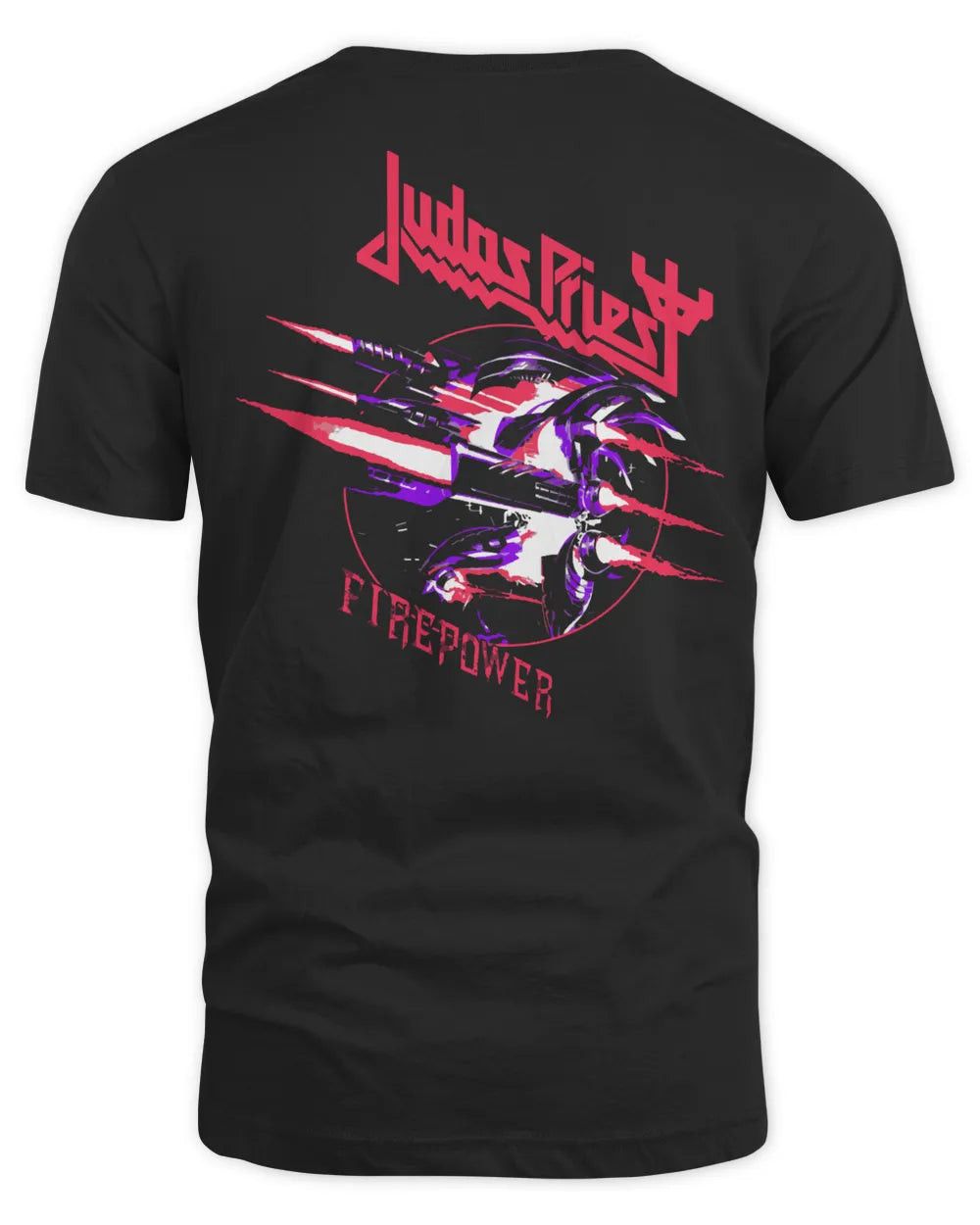 Judas Priest Merch Firepower Graphic Shirt