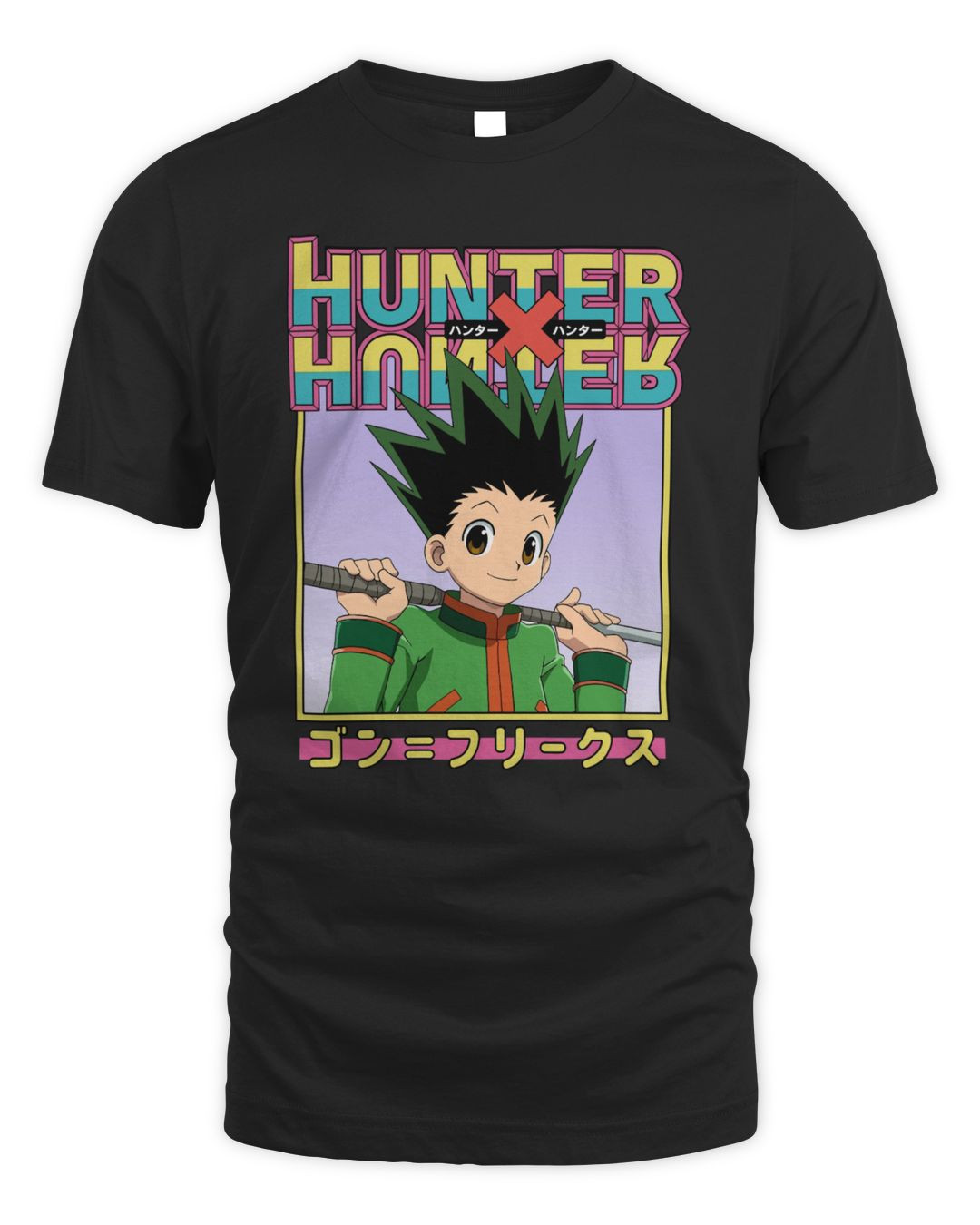 Hunter X Hunter Merch Gon Kanji Shirt
