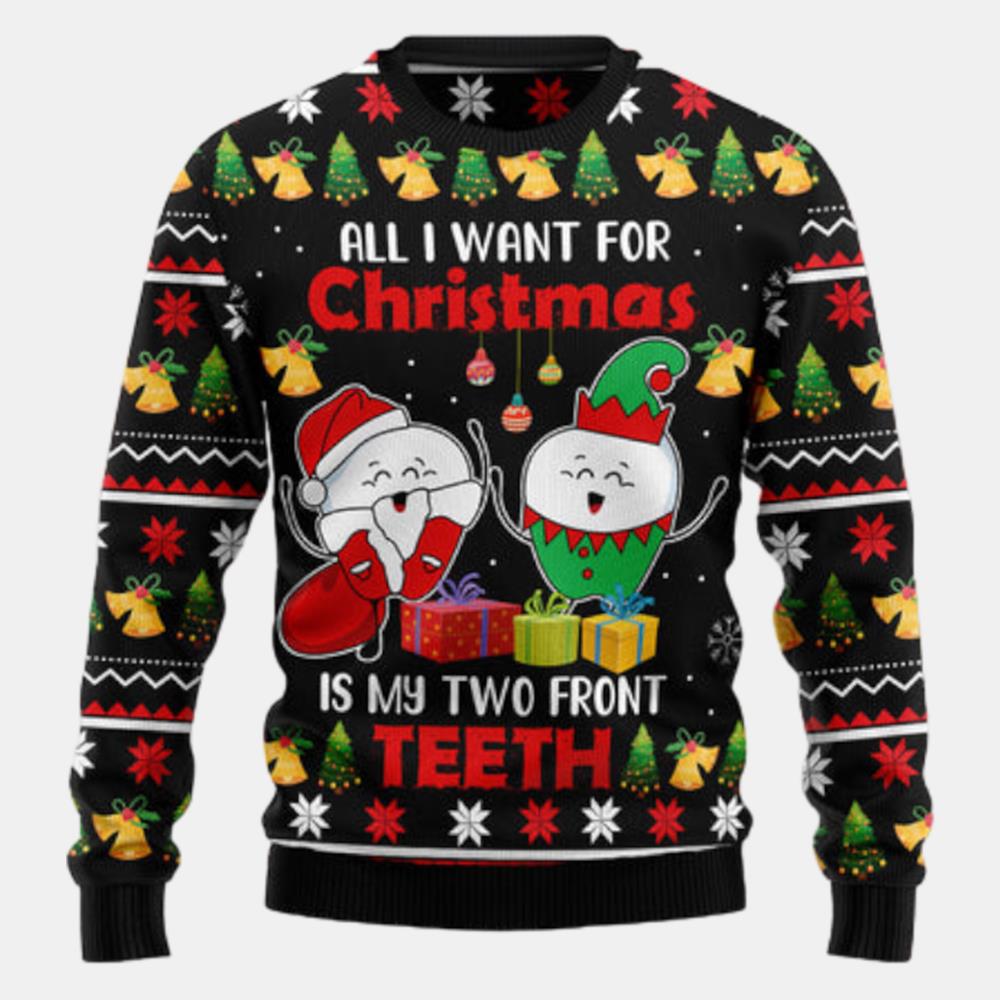 My Two Front Teeth Ugly Sweater