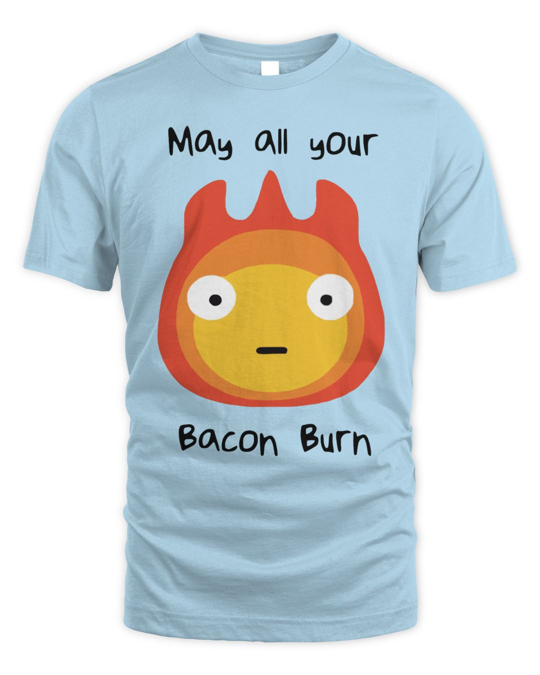Howls Moving Castle Merch May All Your Bacon Burn Shirt