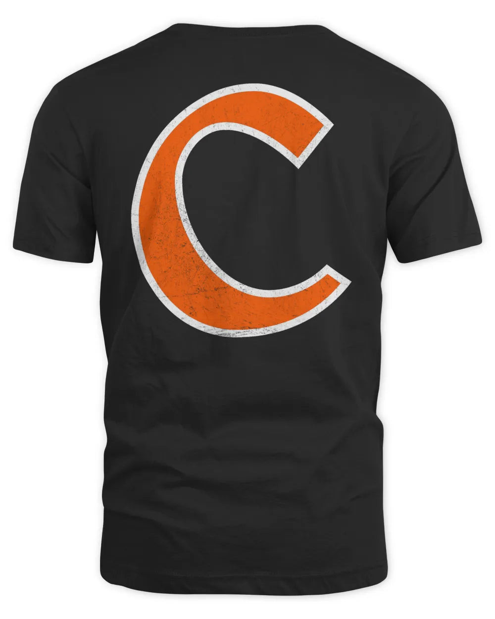 Men's Comfort Wash Purple Clemson Tigers Vintage Logo T-shirt