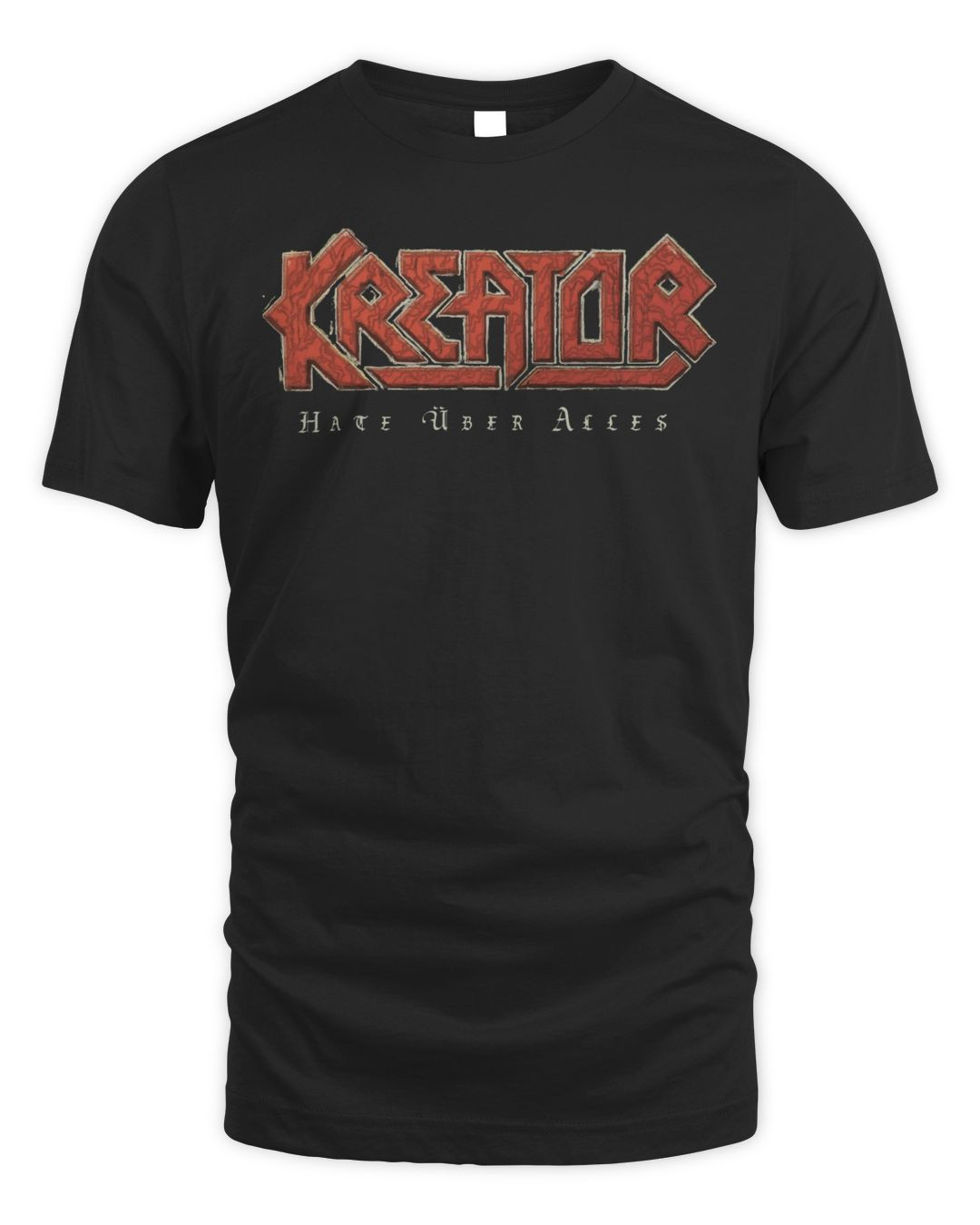 Kreator Merch Hate Uber Alles Logo Shirt