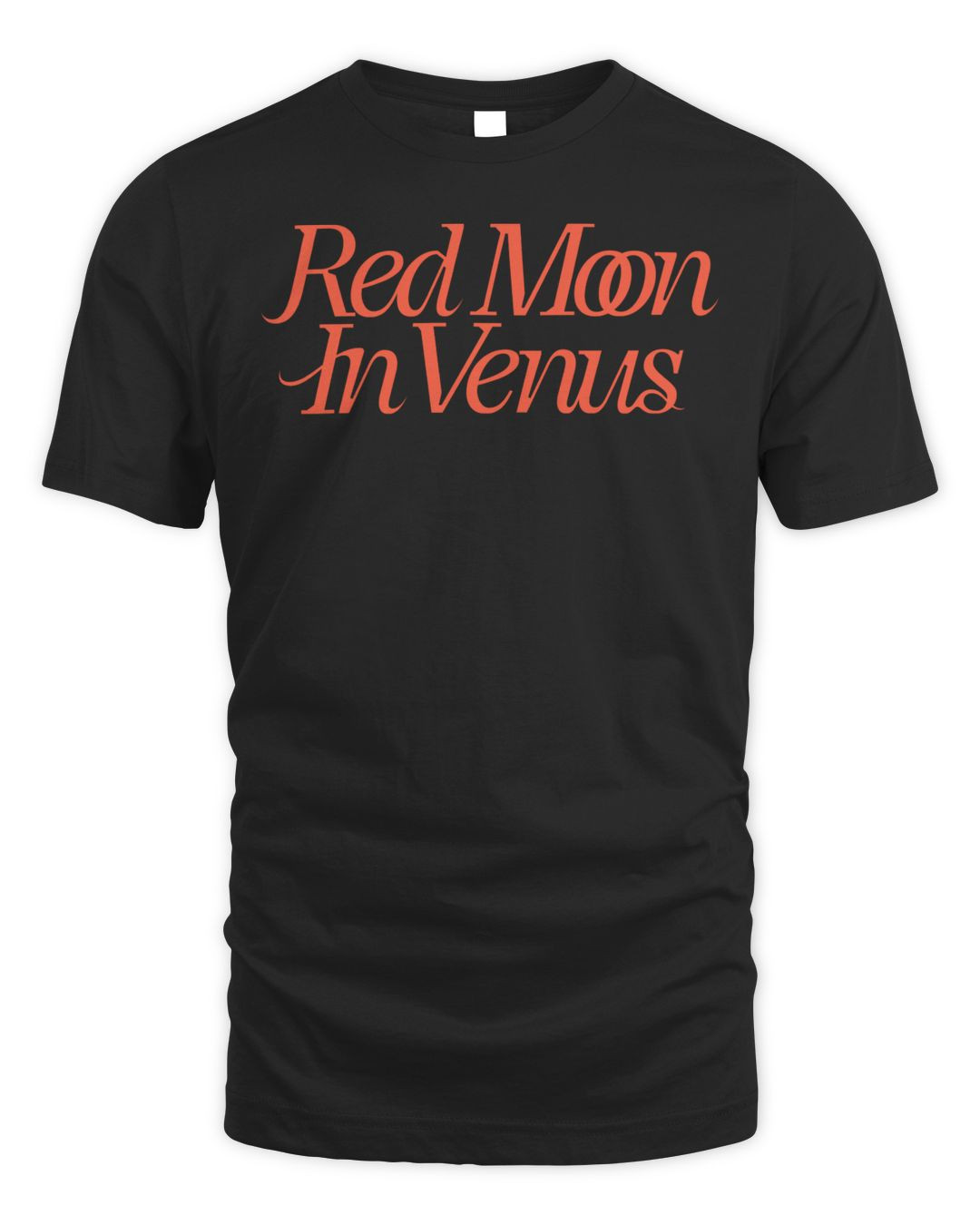 Kali Uchis Merch Red Moon In Venus Script Shirt