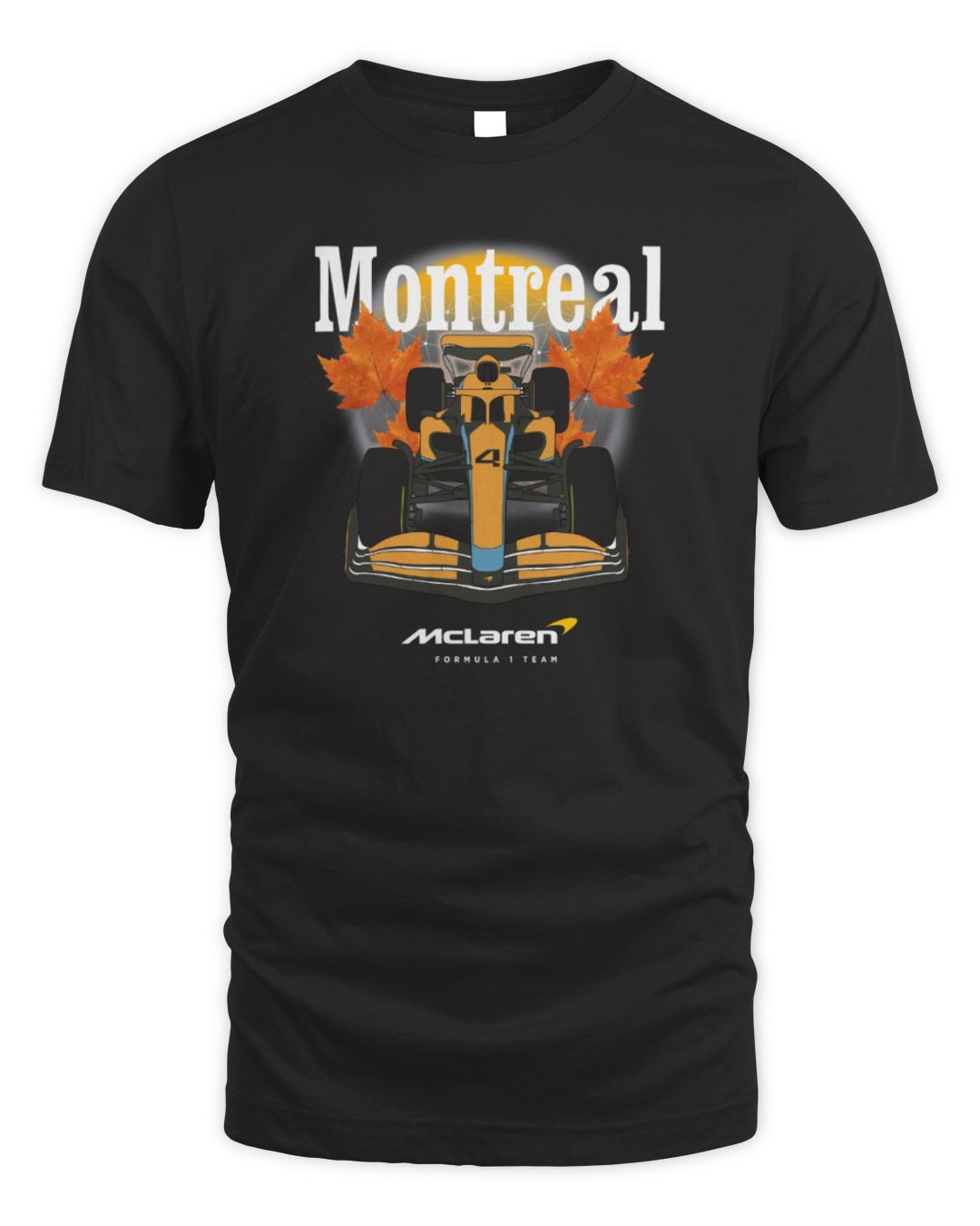 Mclaren F1 Merch 2024 Canadian Grand Prix All Speed T-shirt