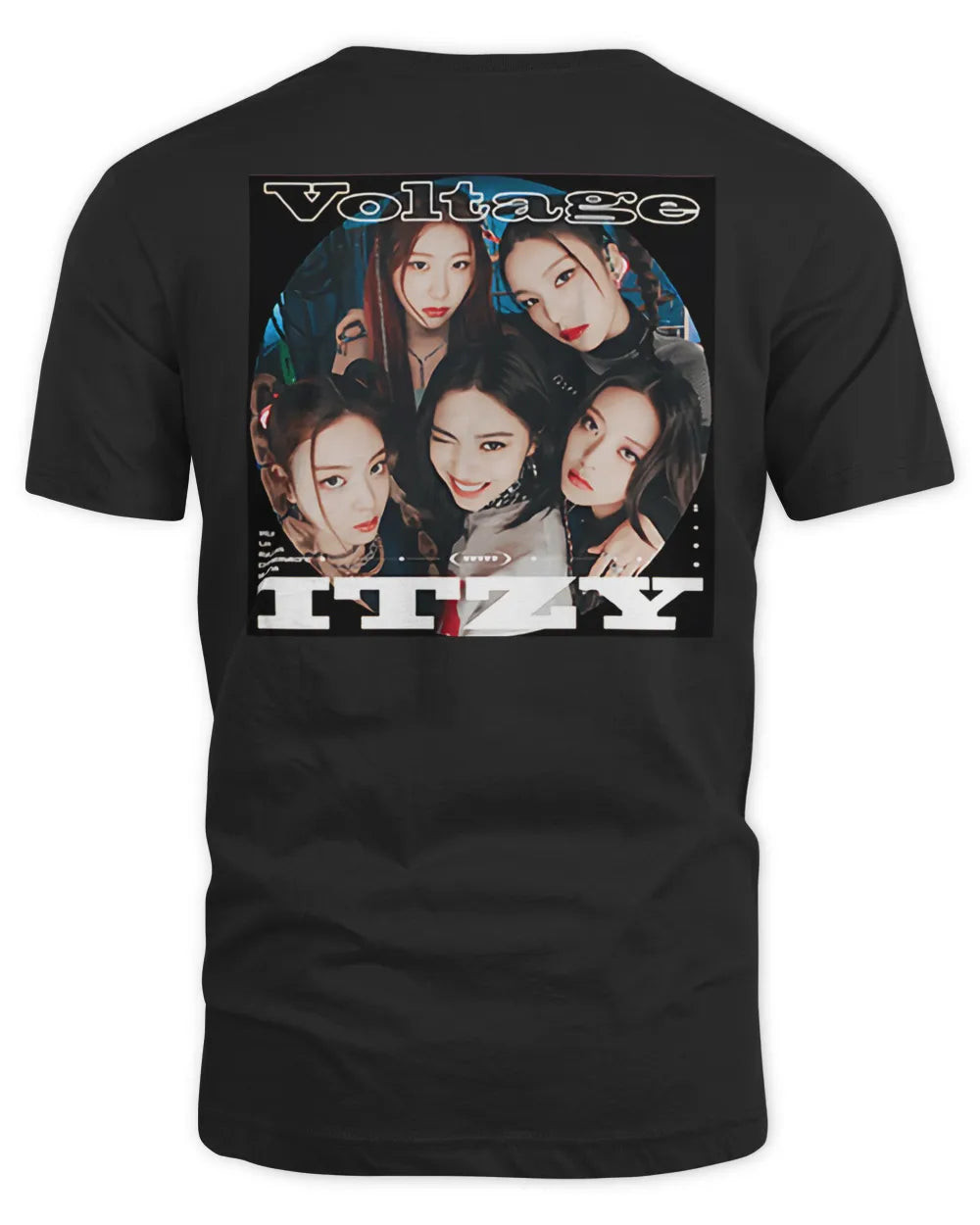 Itzy Merch Bring My Voltage Up Shirt