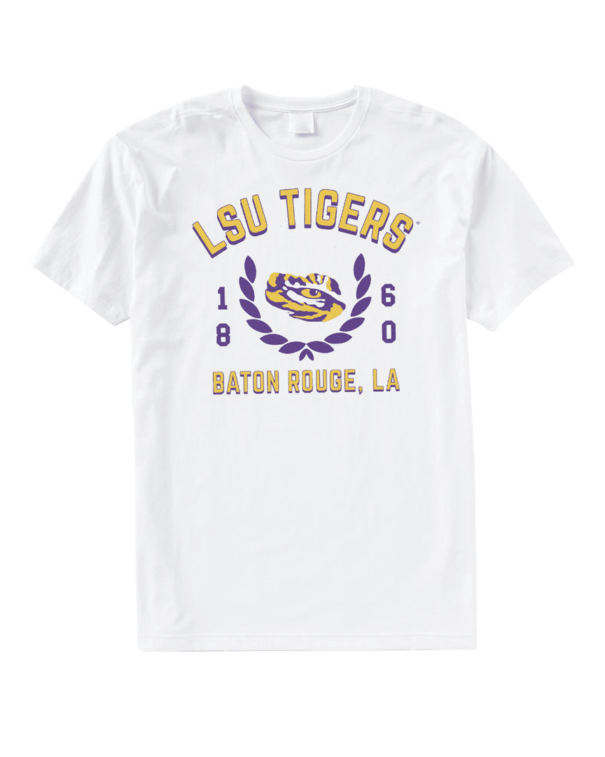 Lsu Tigers Uscape Apparel Renew Ringer T Shirt