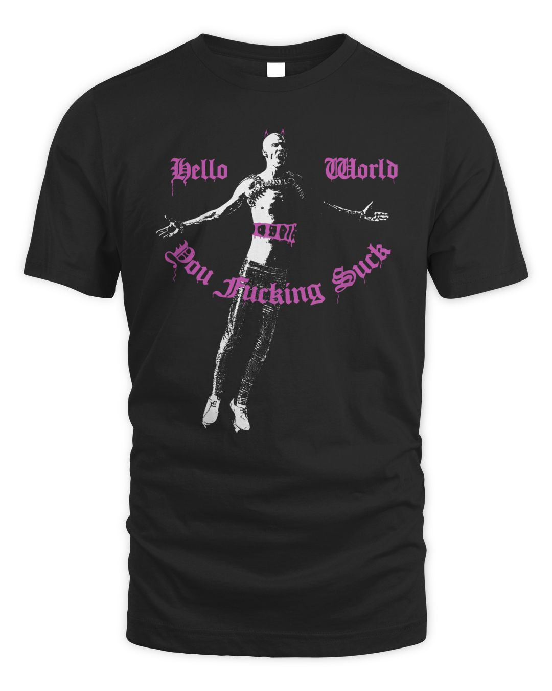 Machine Gun Kelly Merch Hello World Shirt