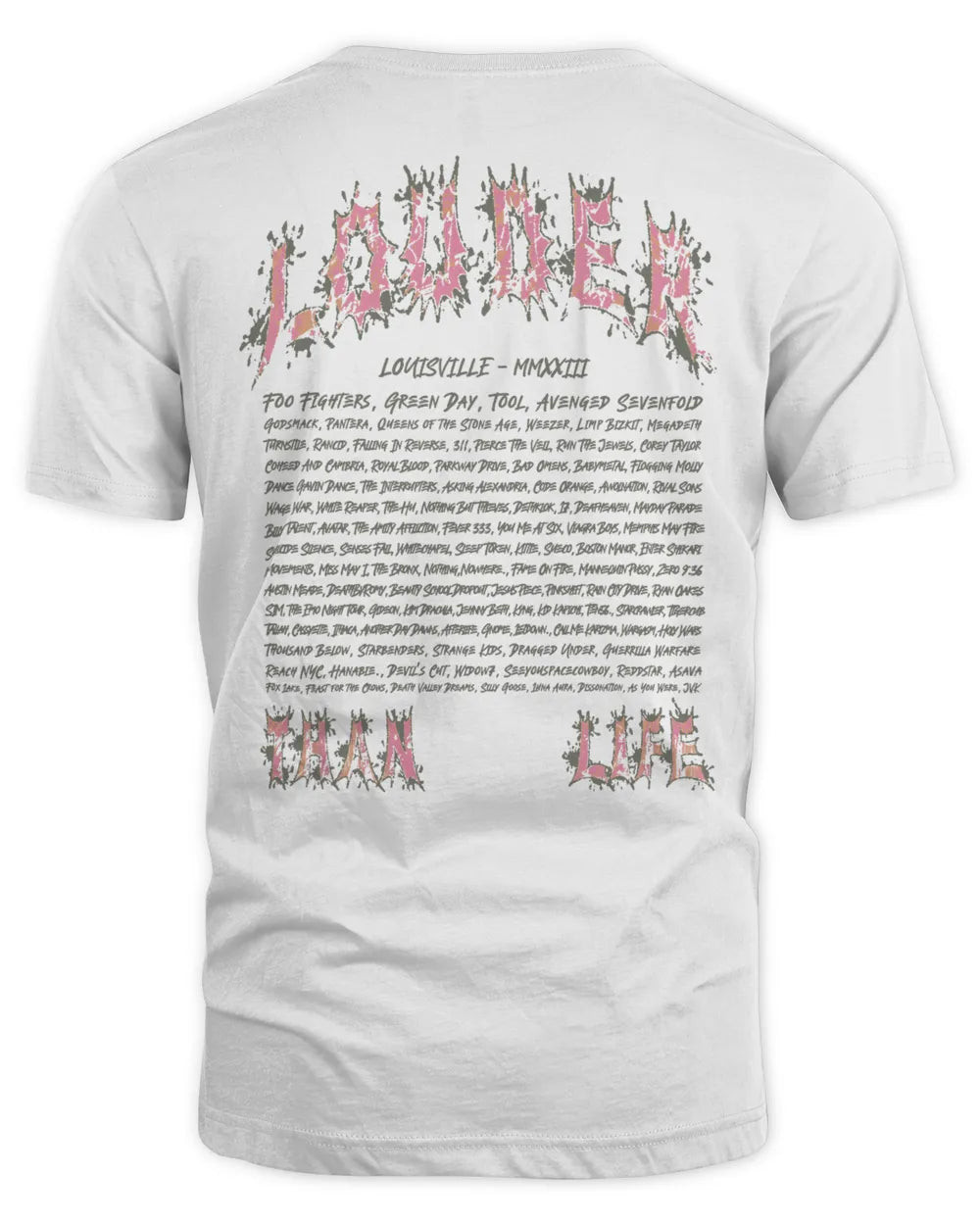 Louder Than Life Merch Serpent Shirt