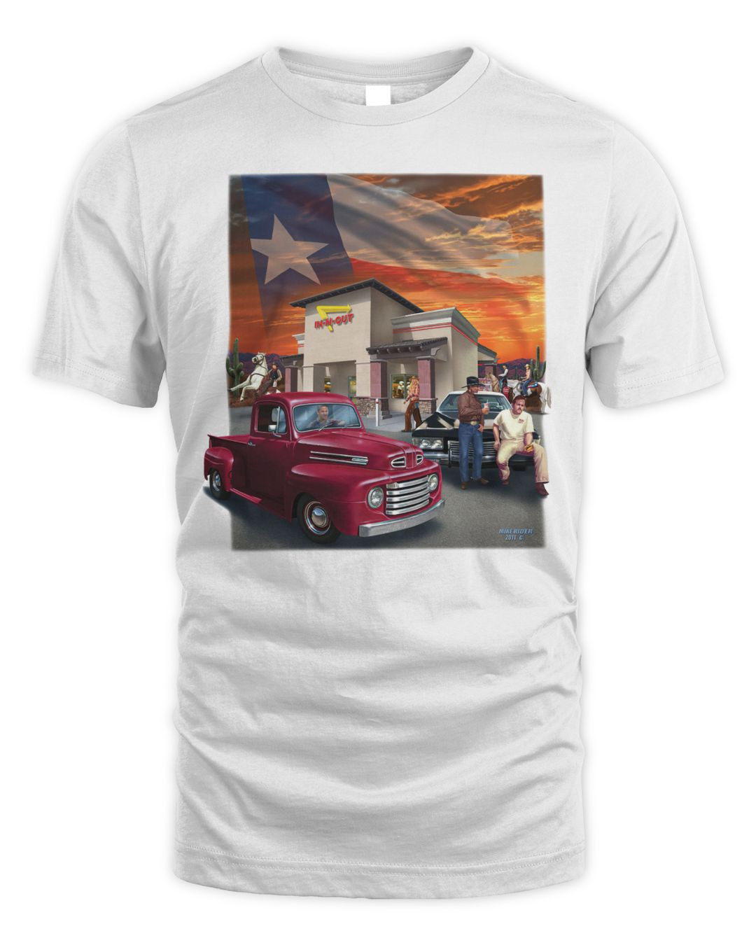 In N Out Merchandise 2011 Texas Shirt
