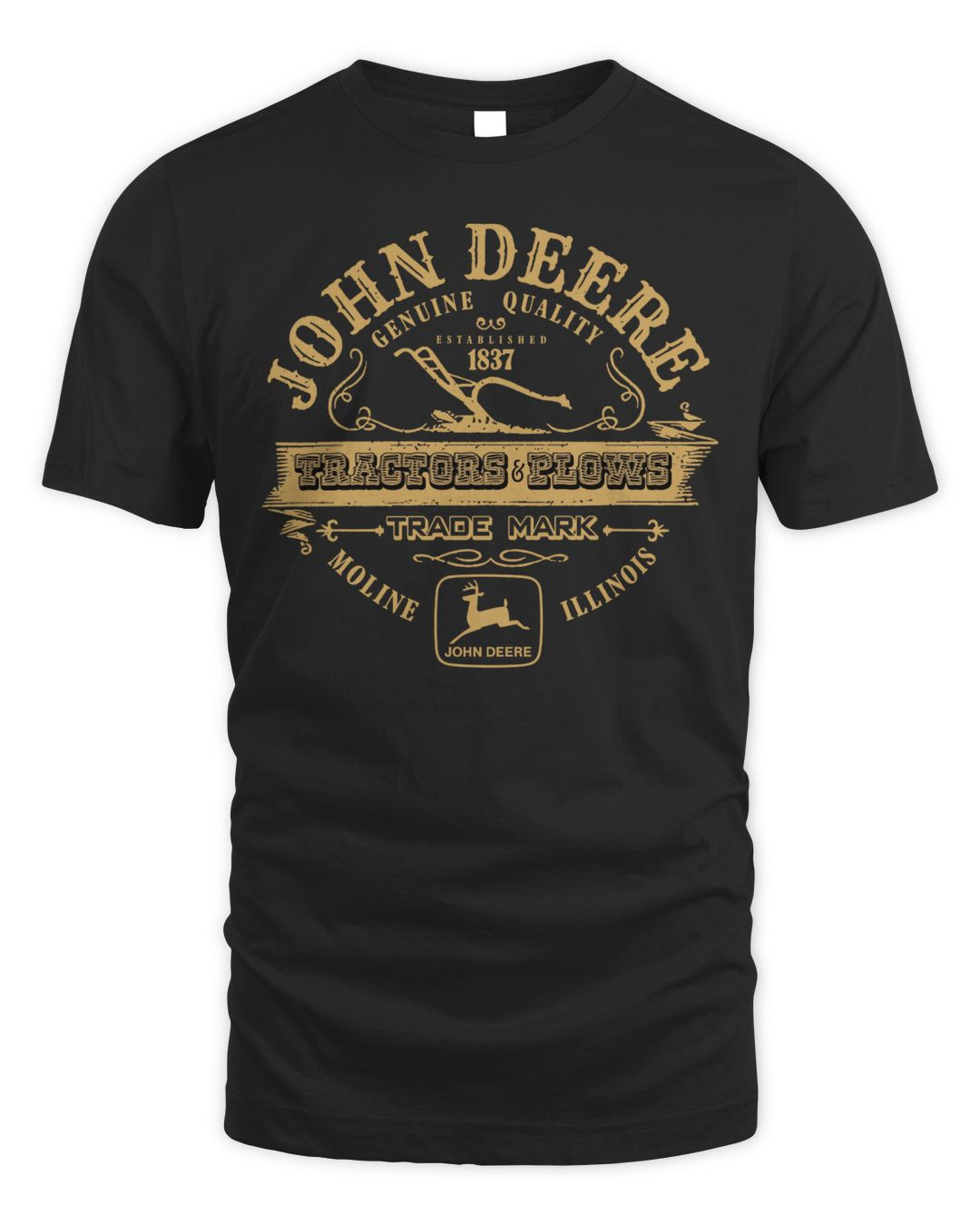 John Deere Merch Tractors & Plows T-shirt