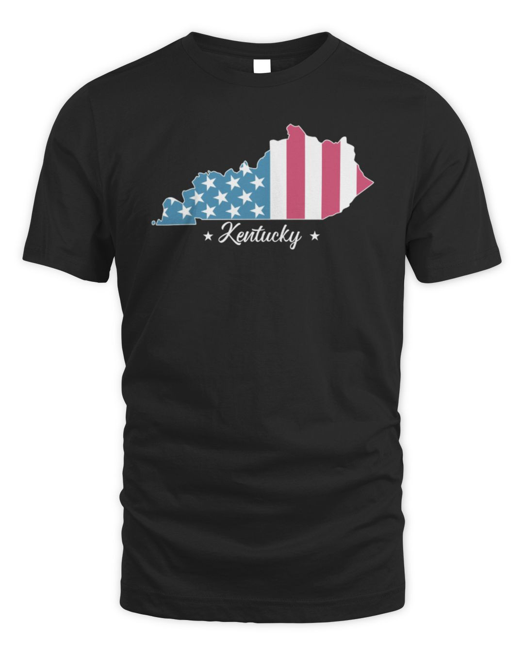 Kentucky State Flag Script T-shirt Kentucky Branded