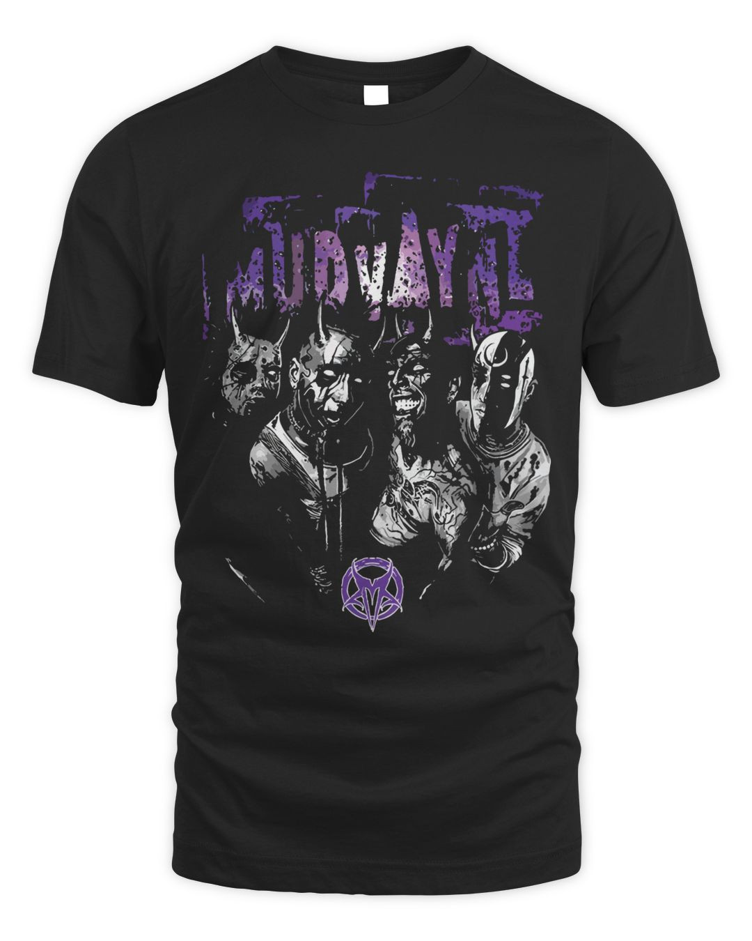 Mudvayne Merch Mutatis Purple Shirt