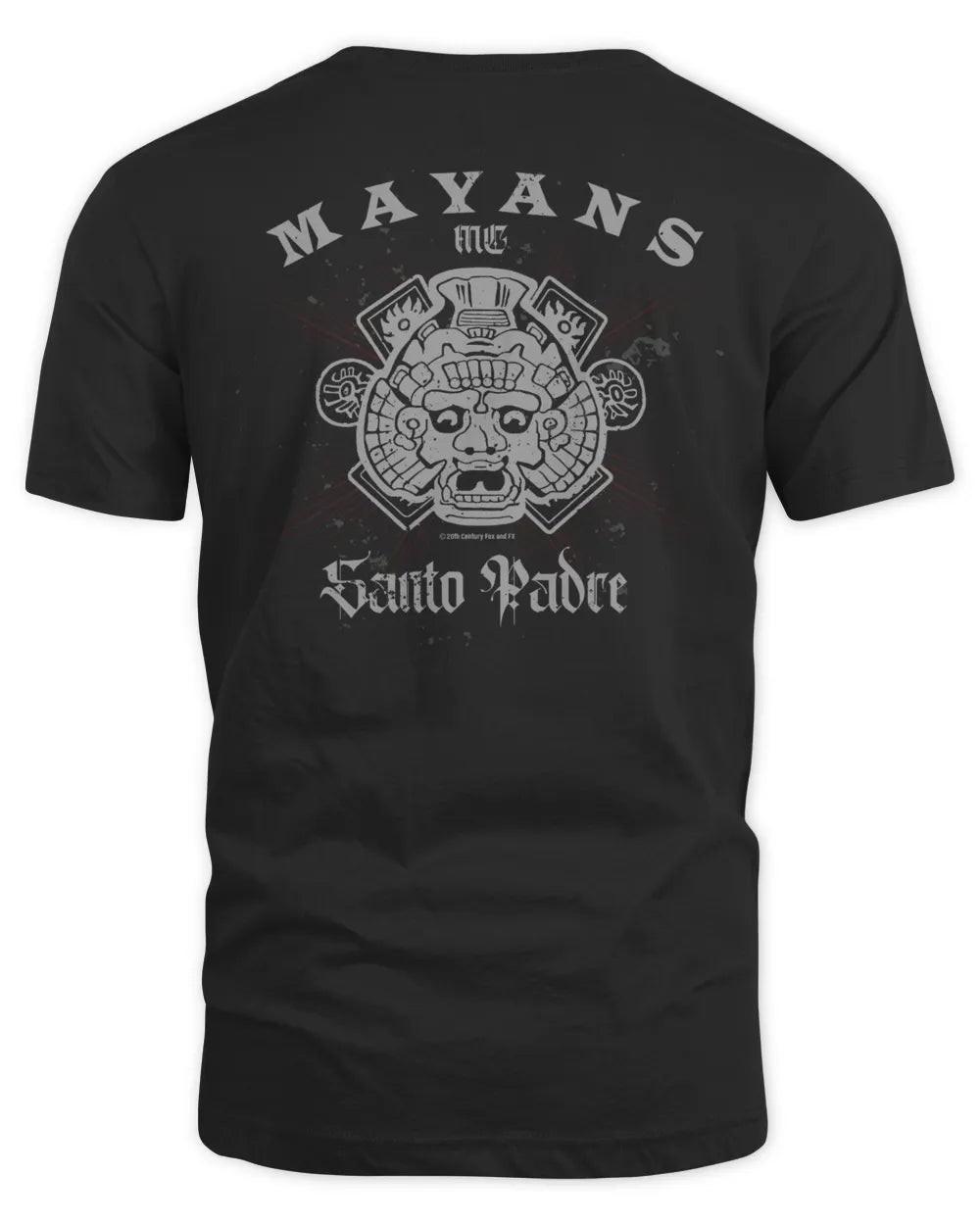 Mayans Mc Merchandise Embellish Cross Shirt