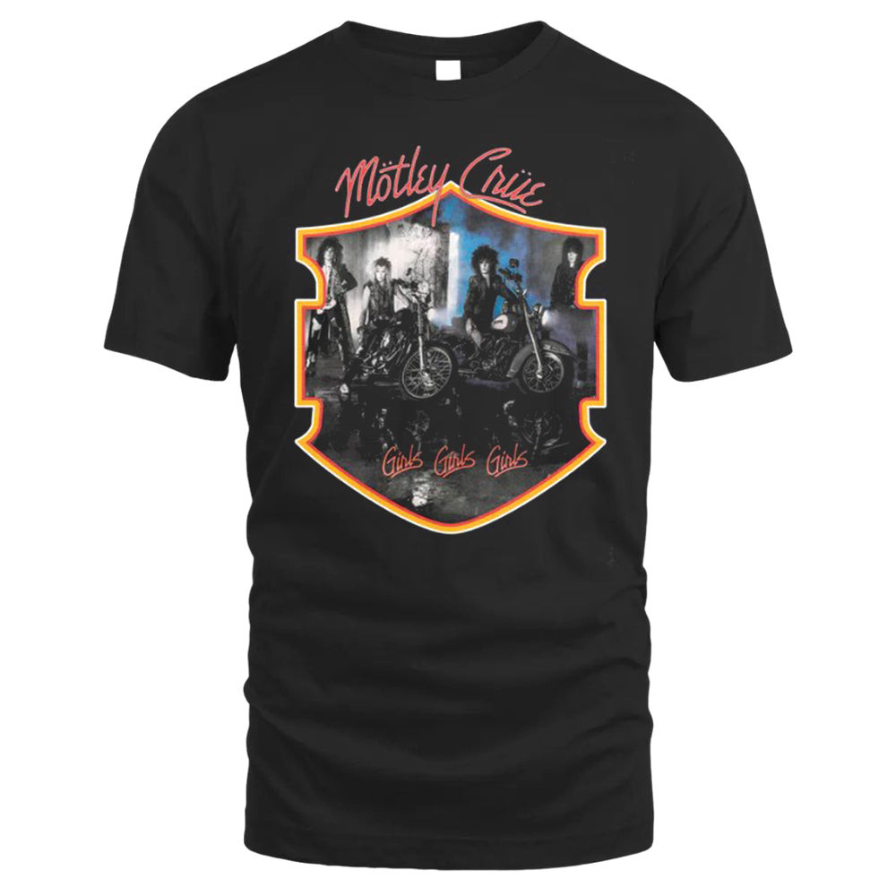 Mtley Cre Girls, Girls, Girls Tee, Vintage T-shirt Style