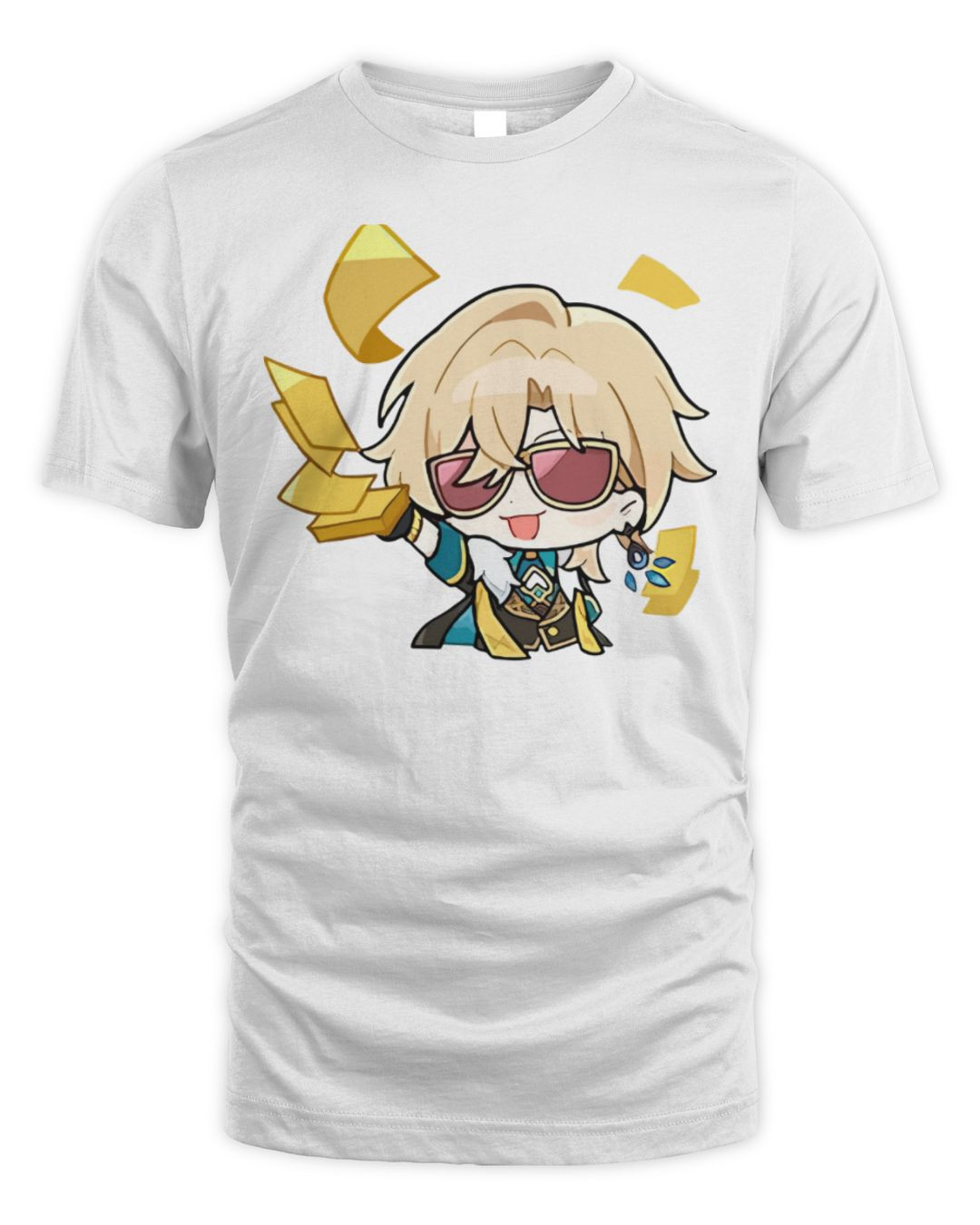 Honkai Star Rail Merchandise Sticker Wealth Shirt