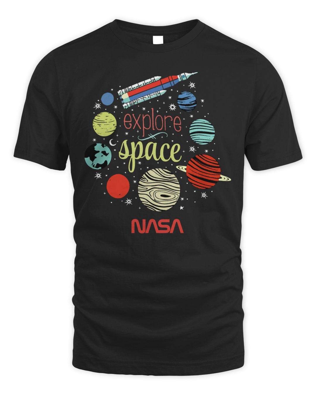 Nasa Merch Explore Space Shirt