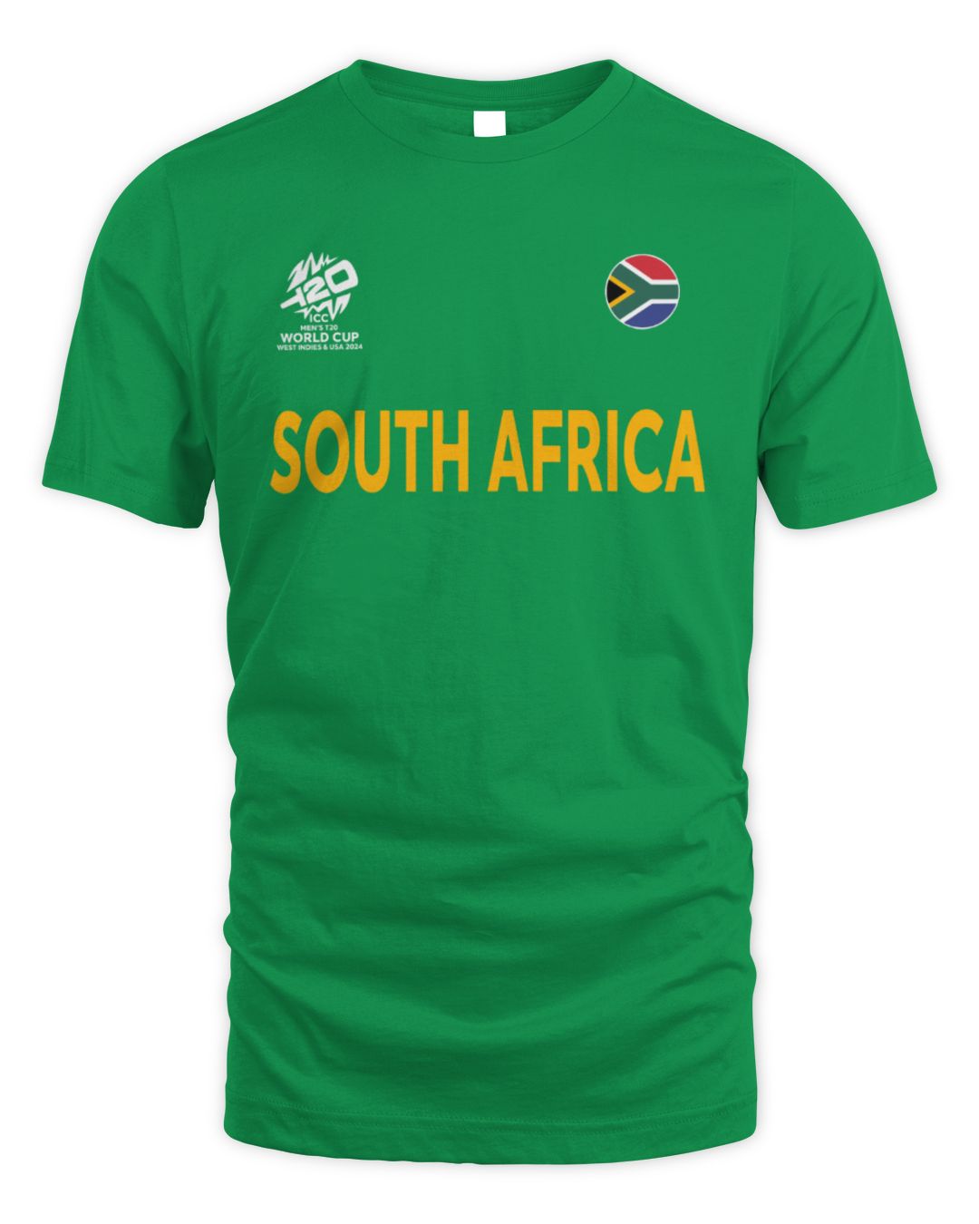 International Cricket Council Worldcup 2024 Shirt Icc T20 South Africa Cricket Country Jersey Green T Shirt