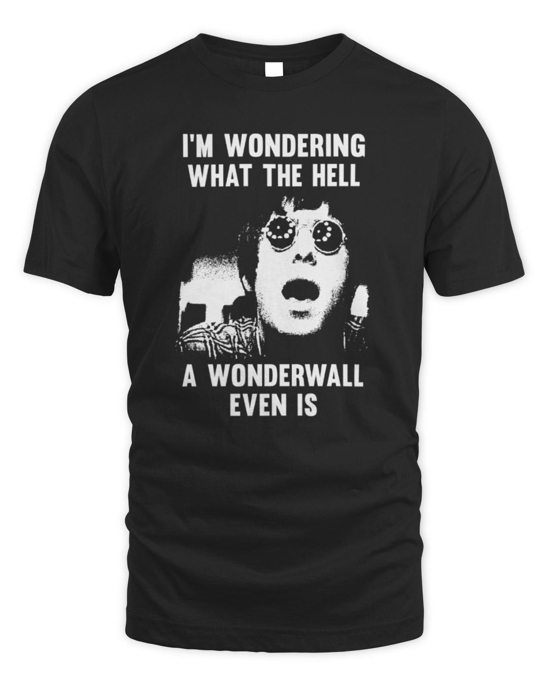 I'm Wondering What The Hell A Wonderwall Even Is Black Official Hoodie