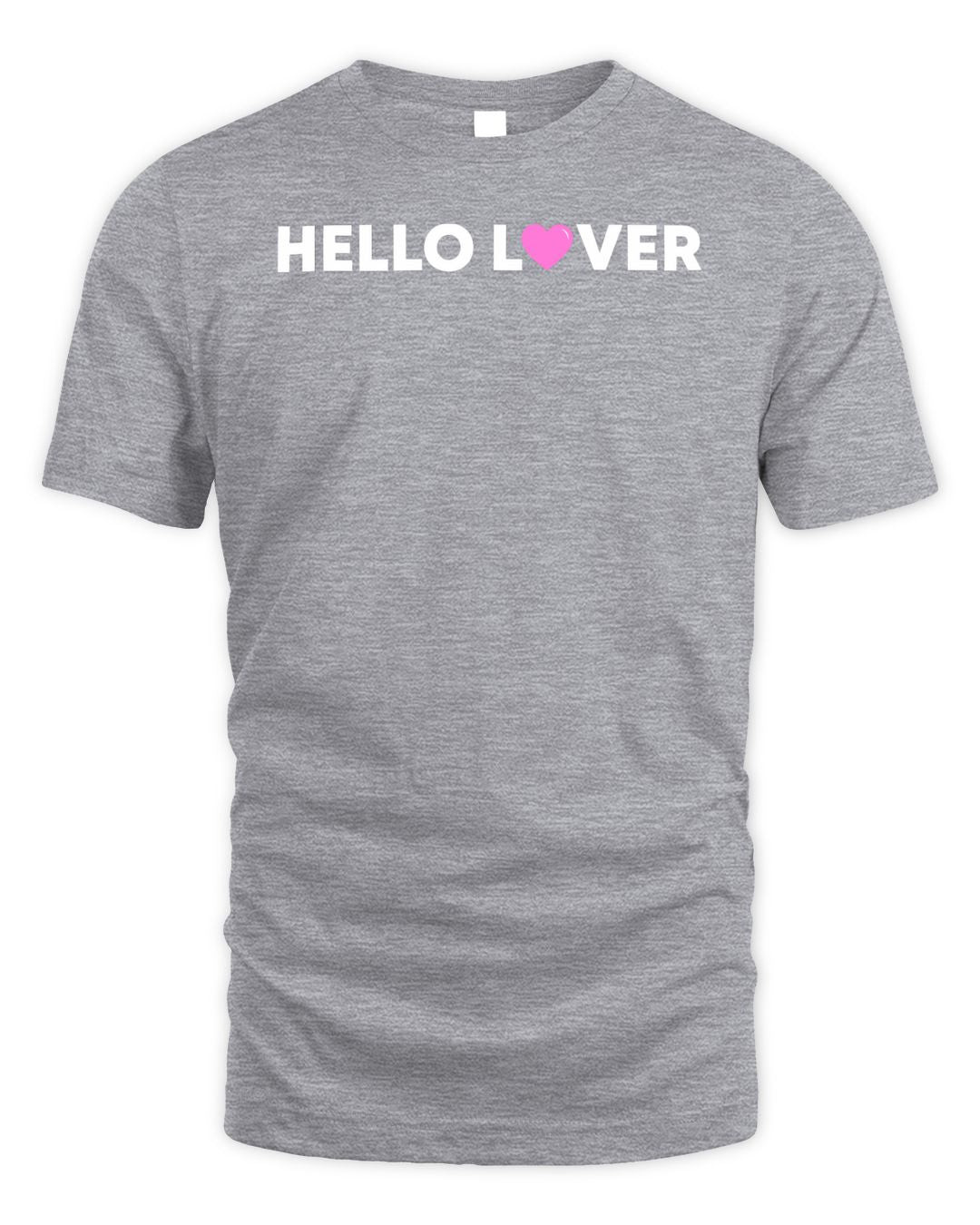 Loverboy Merch Hello Lover Script T-shirt