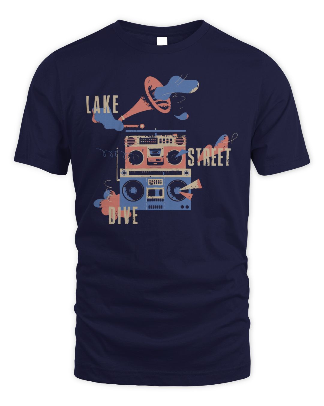 Lake Street Dive Merch Boombox Shirt
