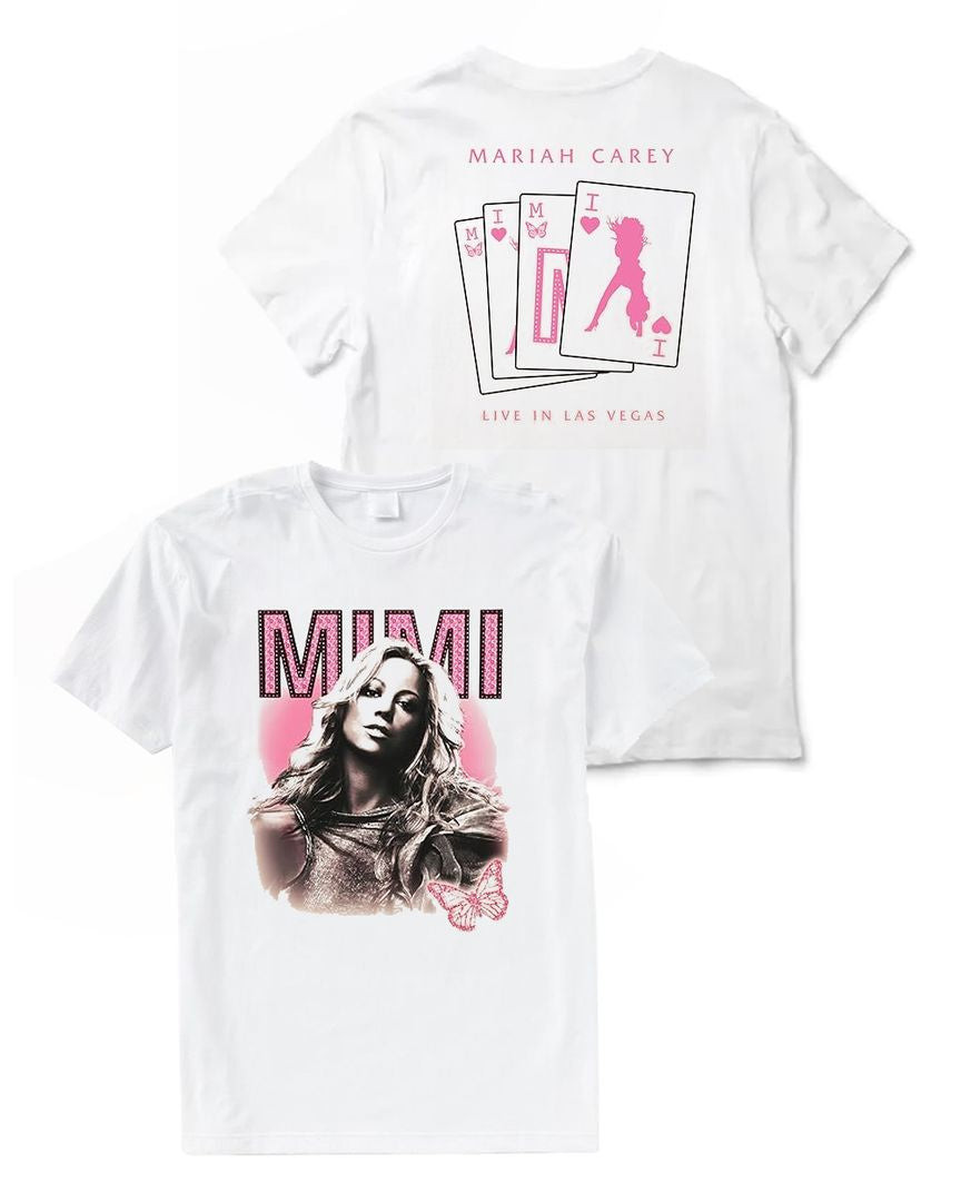 Mimi Live In Las Vegas T-shirt Mariah Carey Merch