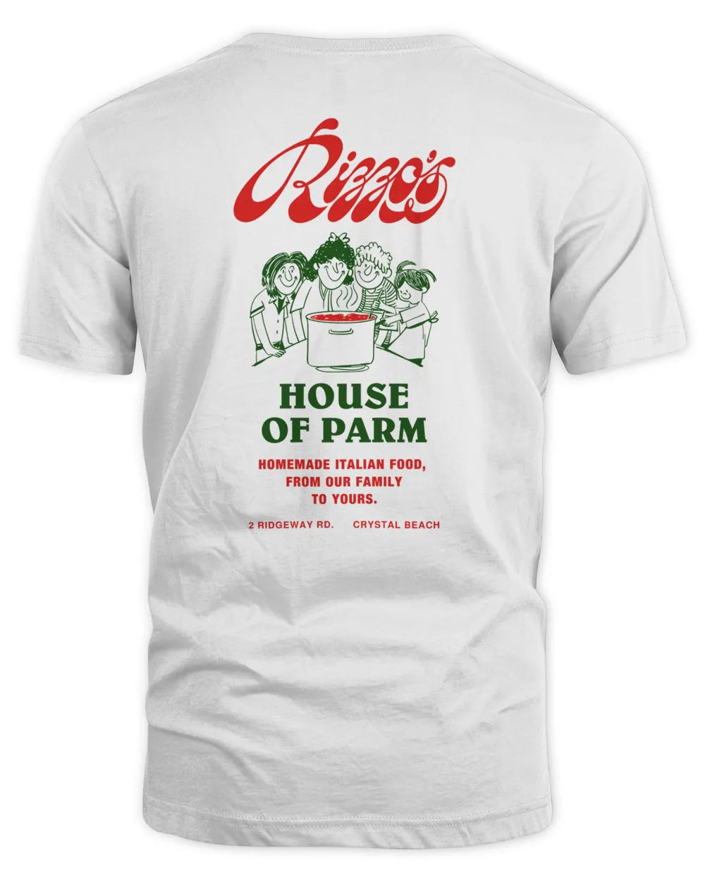 Matty Mathesons Rizzo's House Of Parm T-shirt