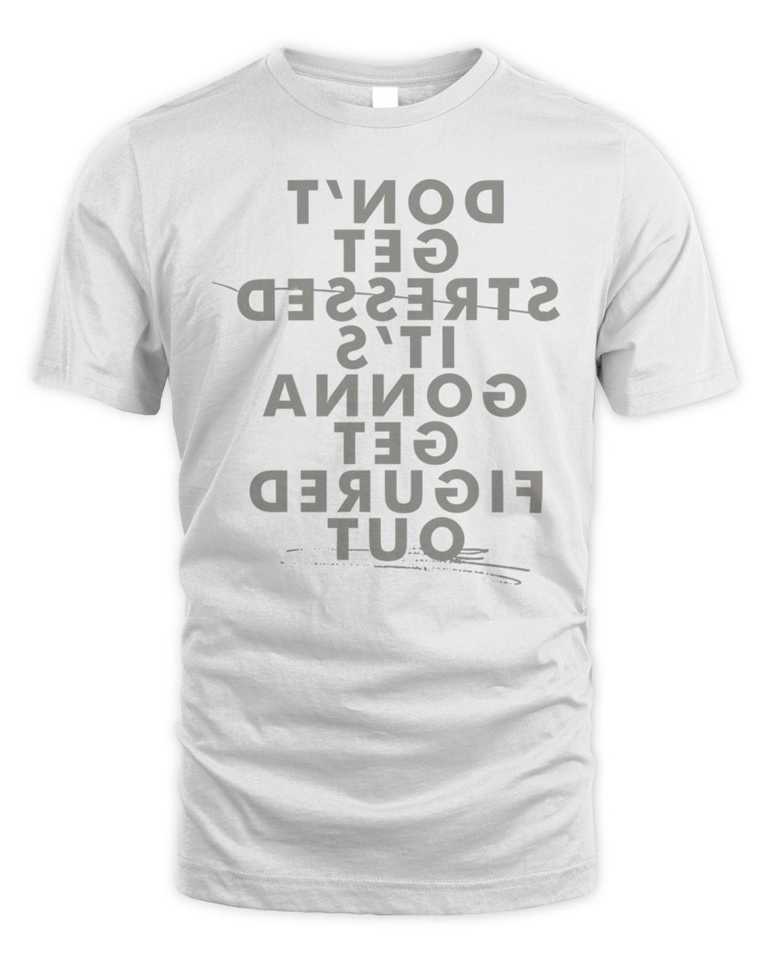 Jonas Brothers Merch Don't Get Stressed White Tee