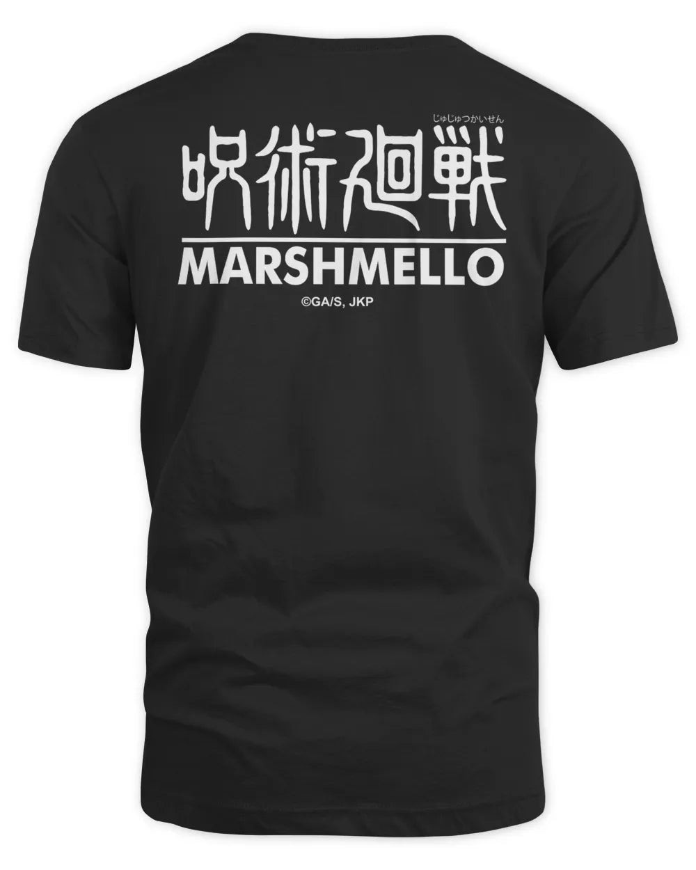 Marshmello X Jujutsu Kaisen Poster T-shirt