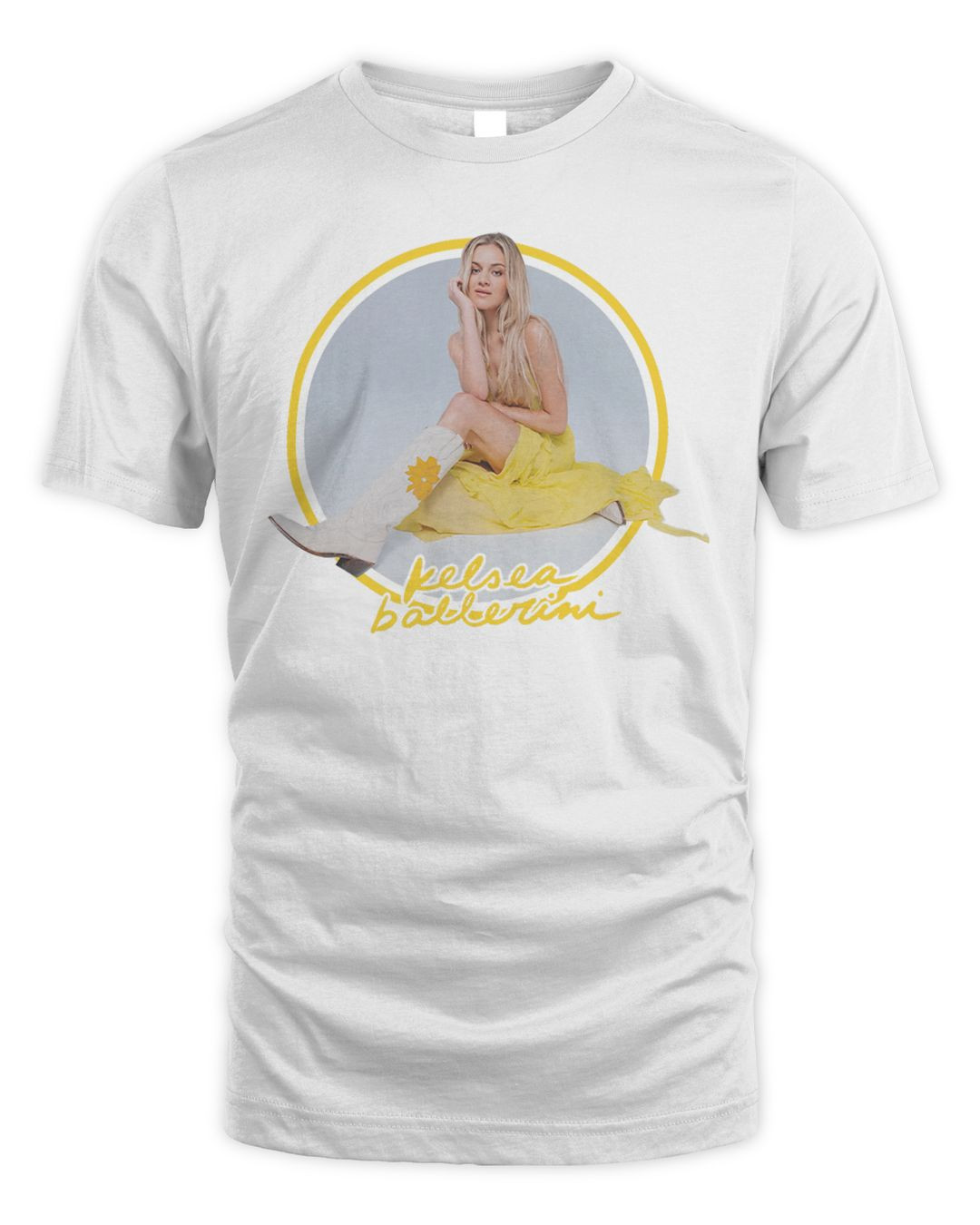 Kelsea Ballerini Merch Yellow Ring Portrait Shirt