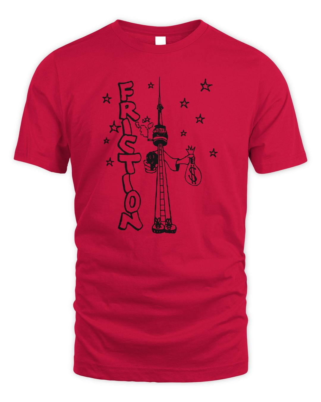 Homie Shit Mag Merch Friction Cn Tower Shirt