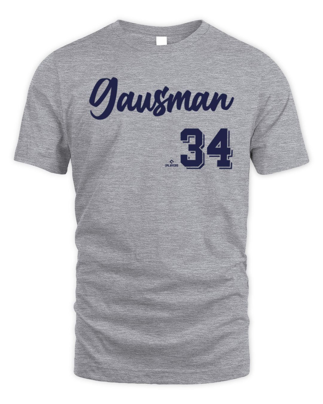 Kevin Gausman Toronto Script 34 Tee Gray
