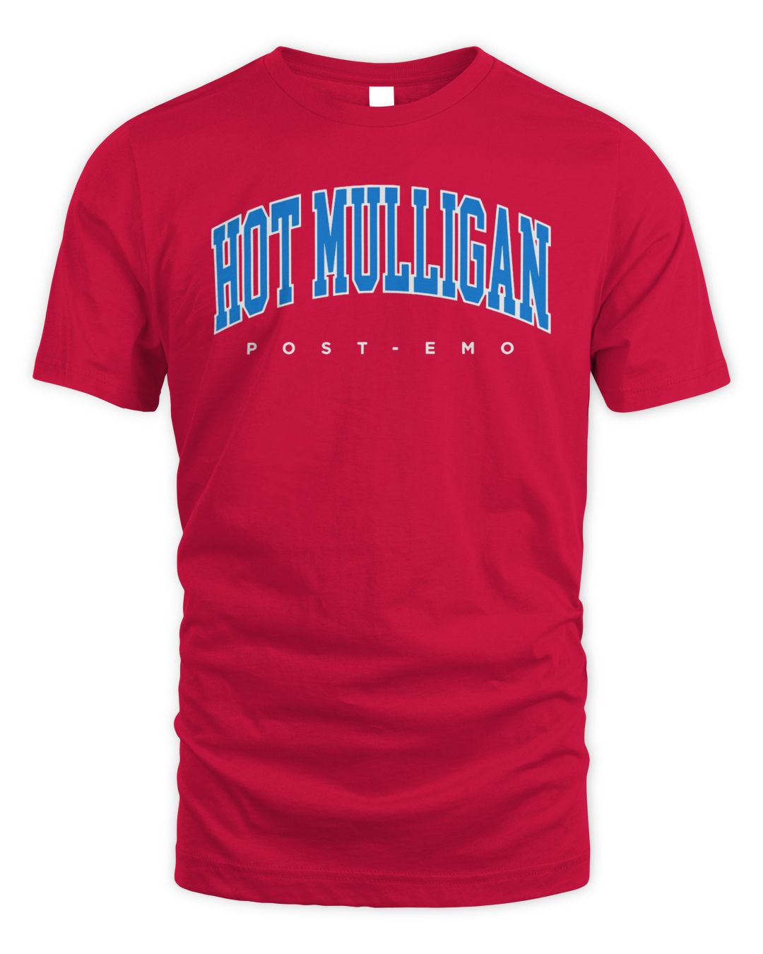 Hot Mulligan Merch Post Emo Collegiate T-shirt