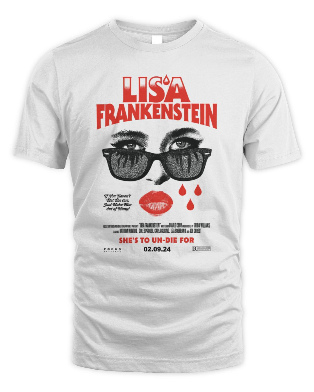 Lisa Frankenstein Hide Your Tears Long Sleeve Tee