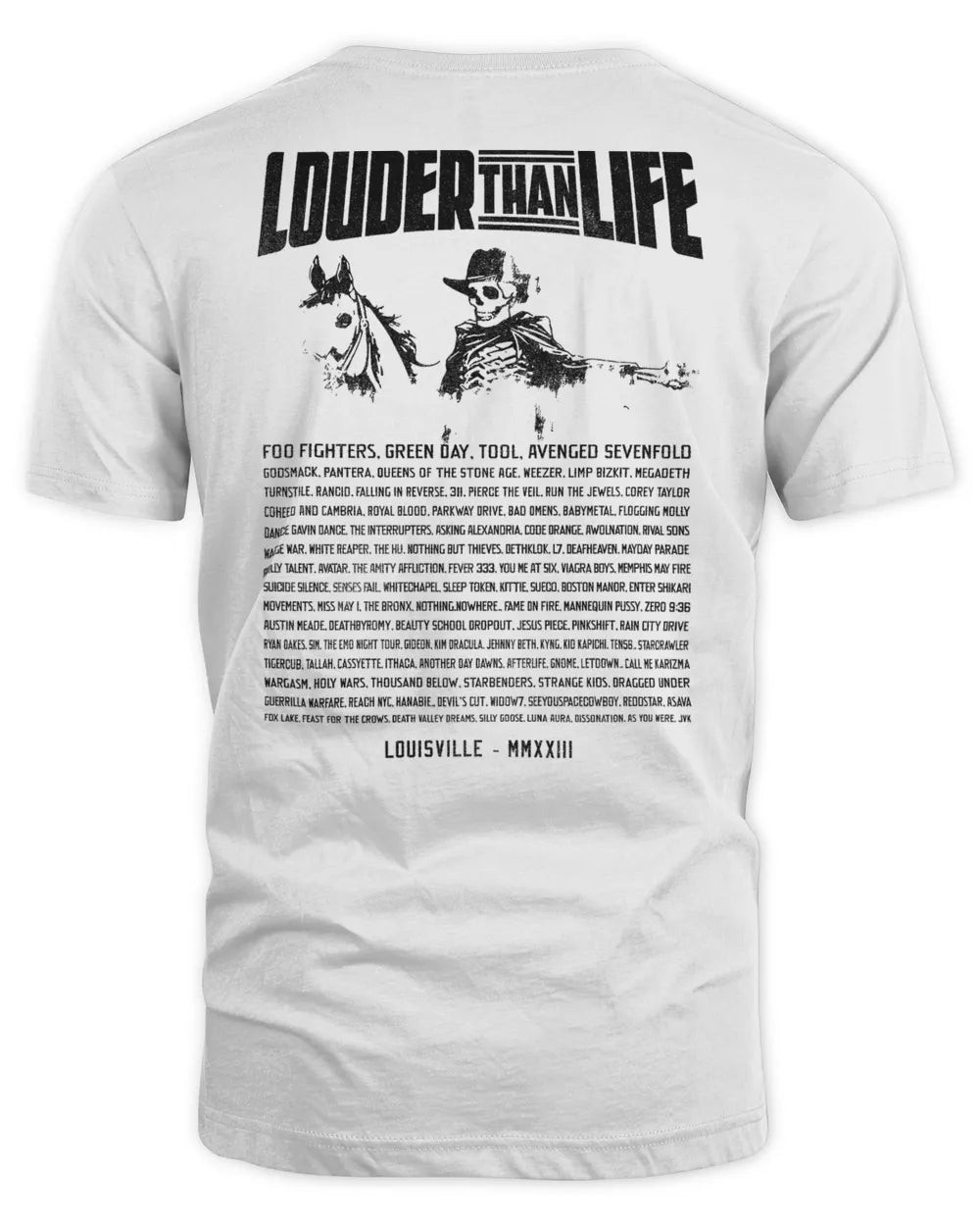 Louder Than Life Merch Mustang Shirt