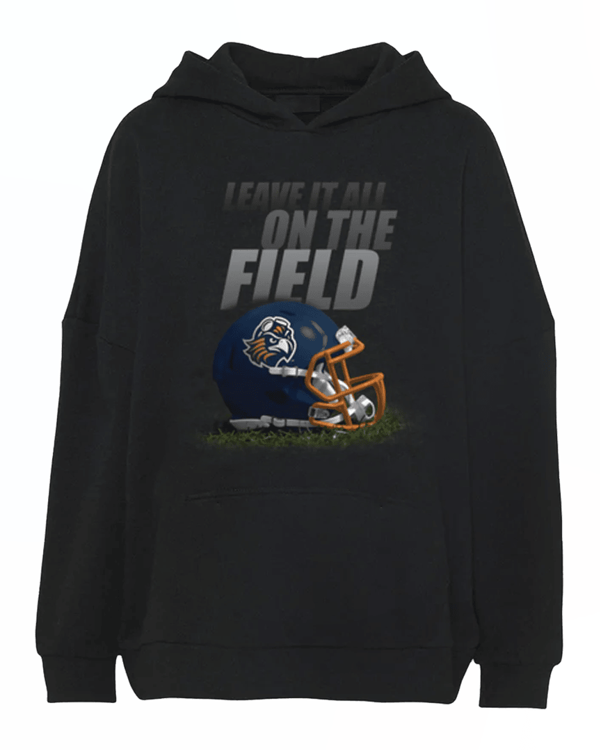 Leave It All On The Field U Of Tennessee At Martin Skyhawks Gridiron Hoodie