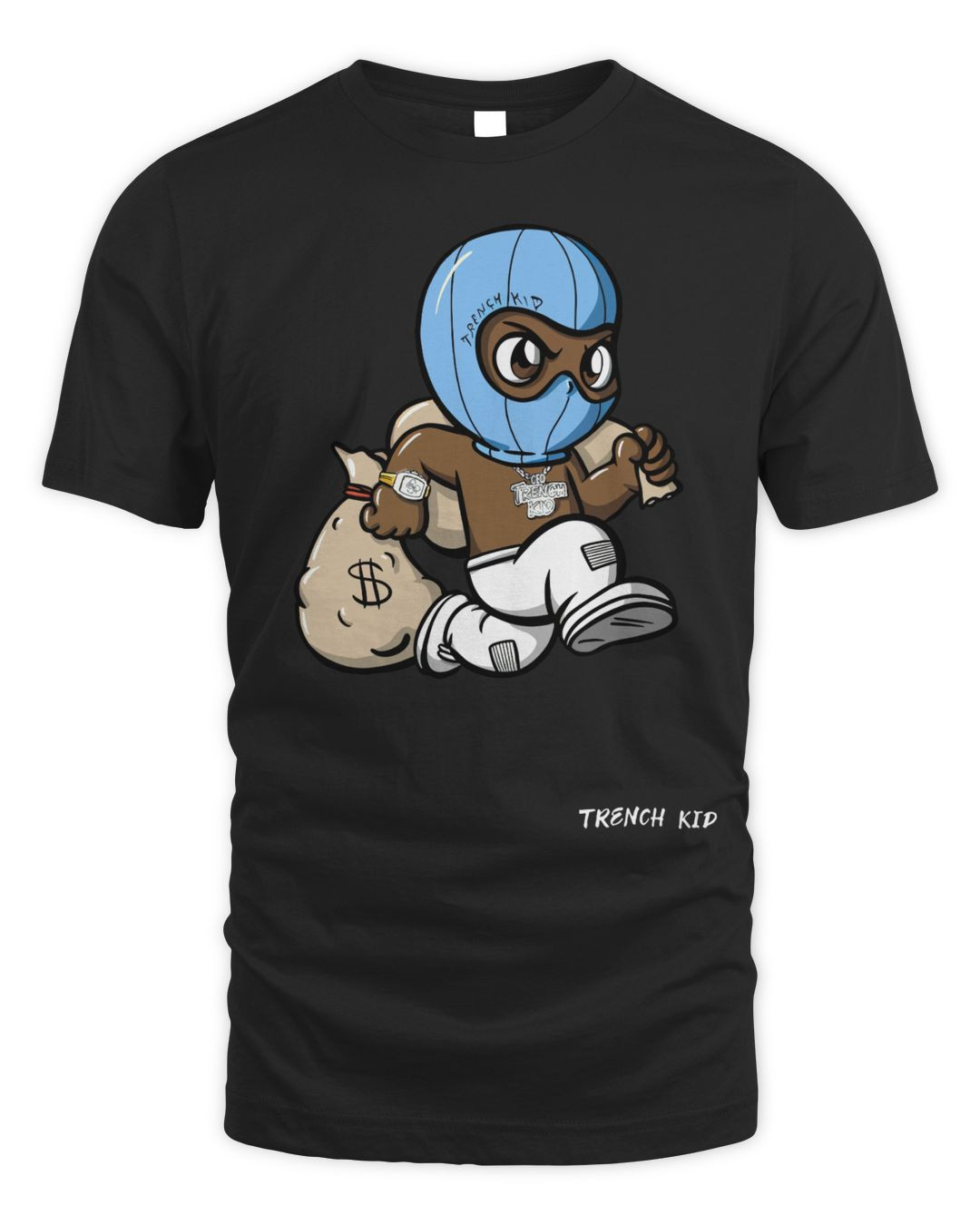 Lil Tjay Merch Ski Mask T-shirt