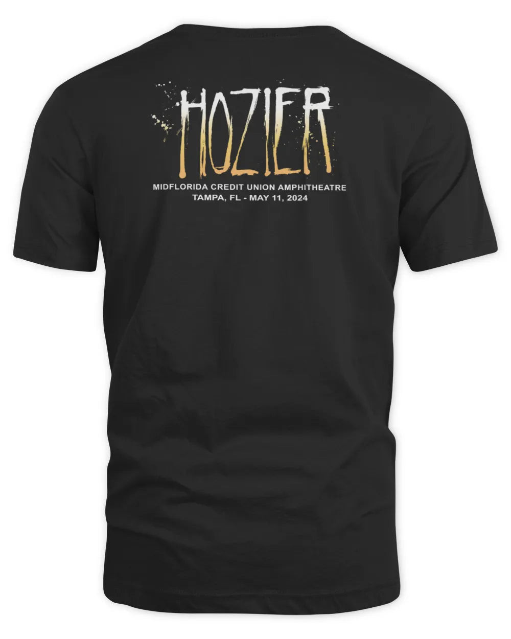 Hozier Shop Tampa May 11 Show Black Merch Hoodie